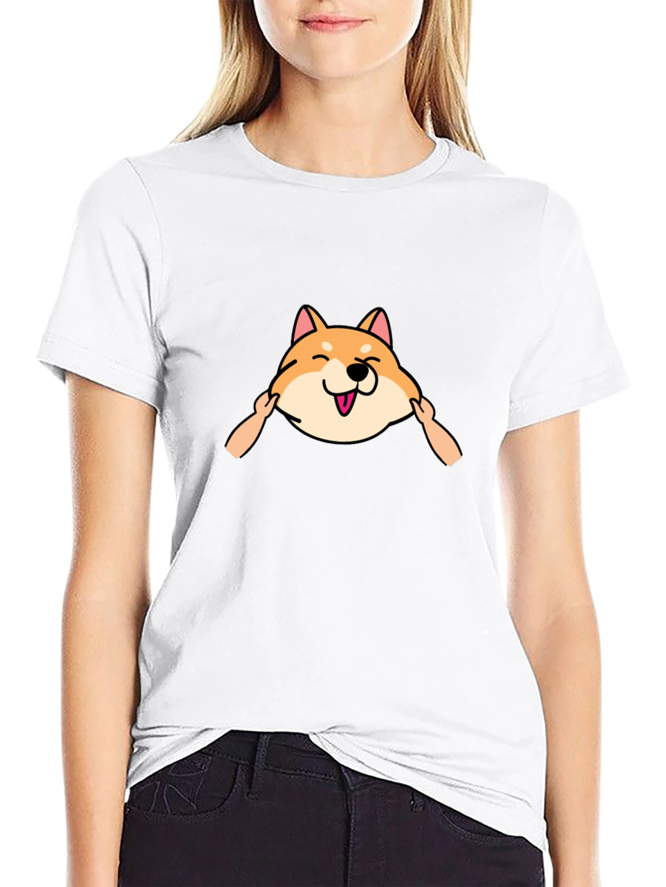 Funny Shiba Inu Graphic T-Shirt - Unisex Black Tee