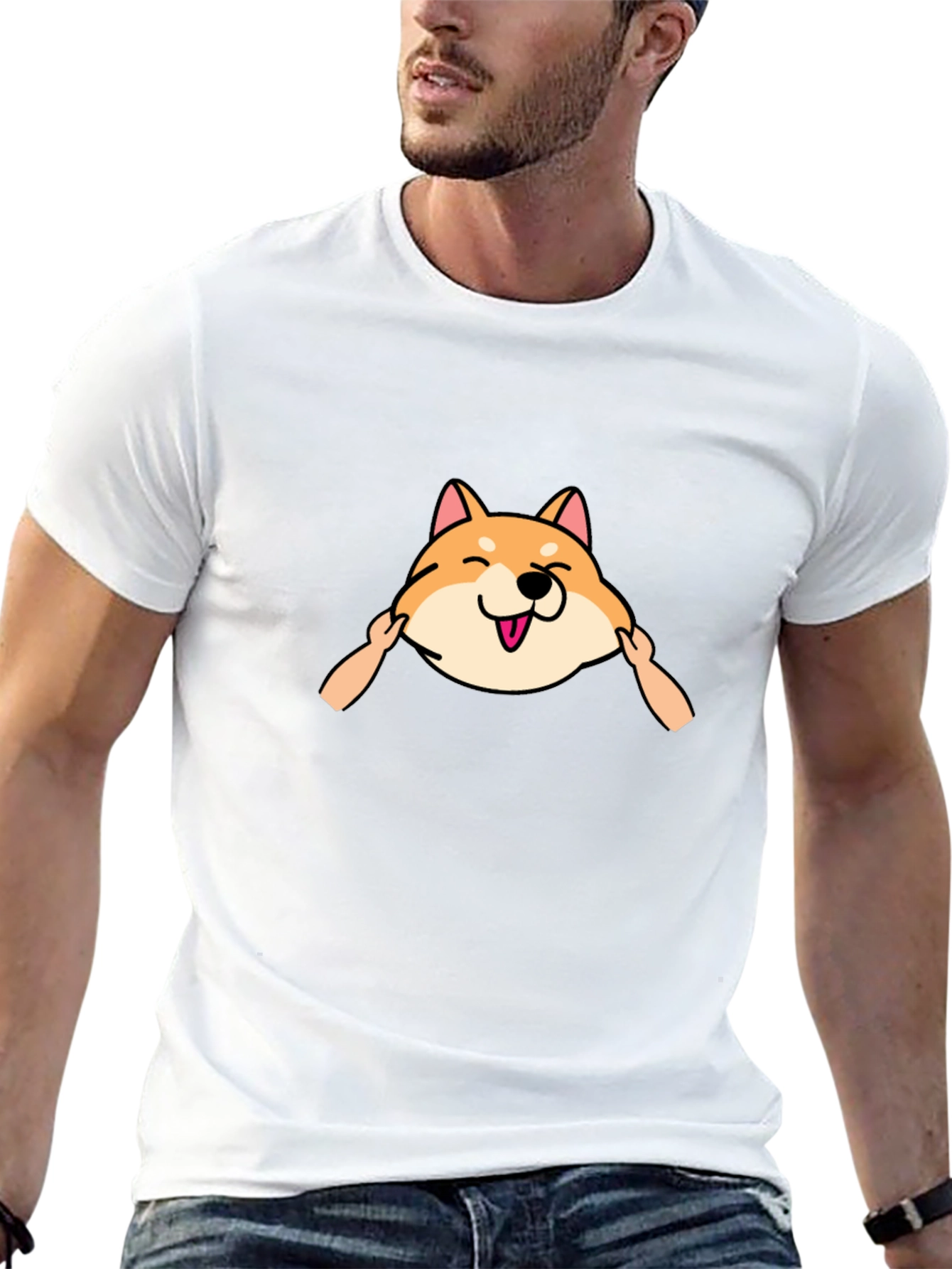 Funny Shiba Inu Graphic T-Shirt - Unisex Black Tee