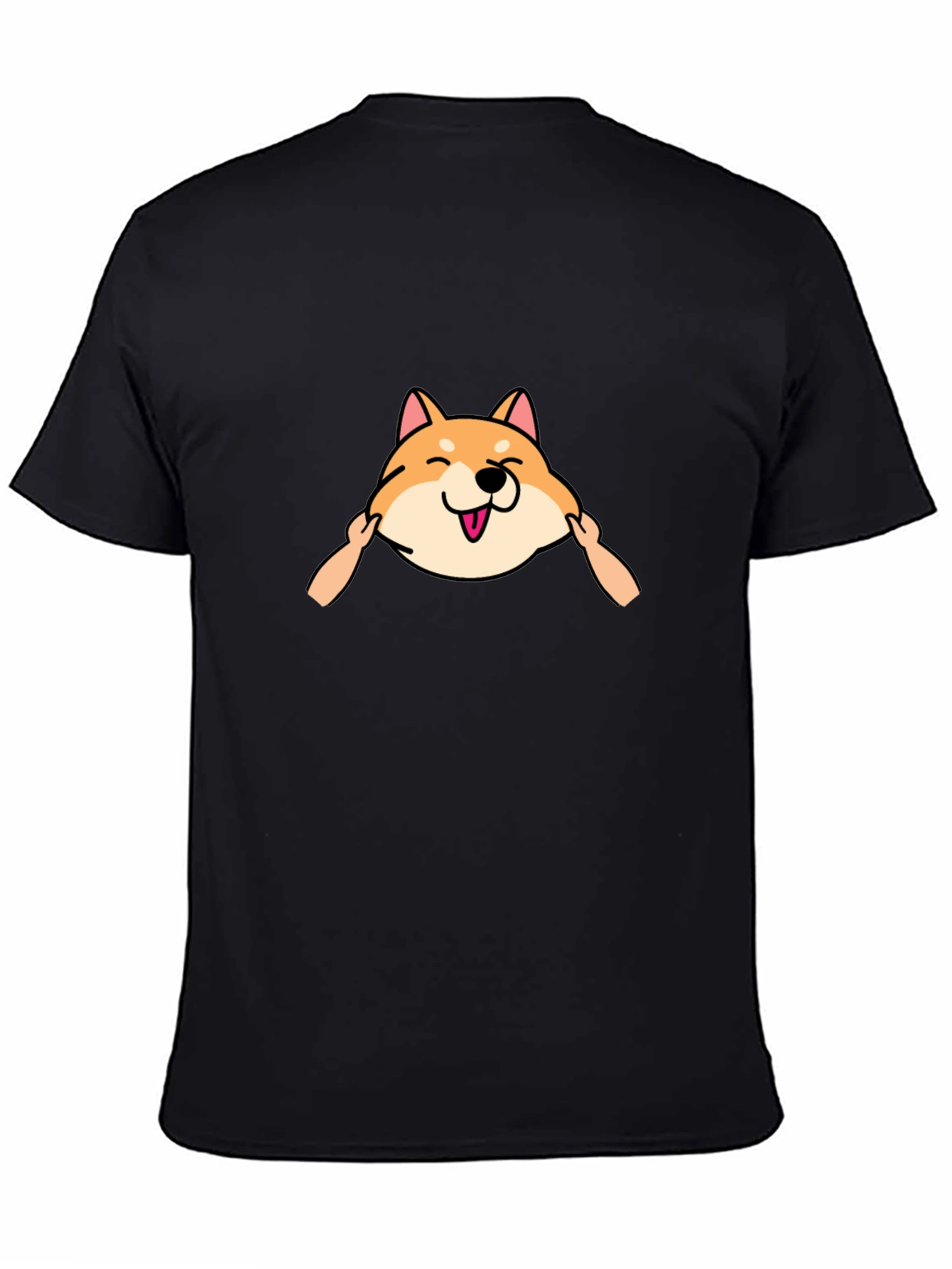 Funny Shiba Inu Graphic T-Shirt - Unisex Black Tee