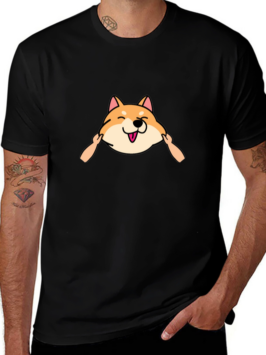 Funny Shiba Inu Graphic T-Shirt - Unisex Black Tee