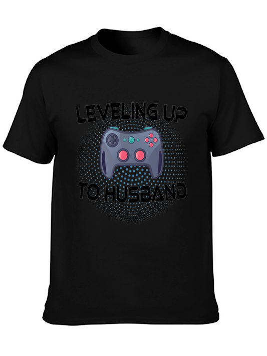 Leveling Up to Husband Gamer T-Shirt