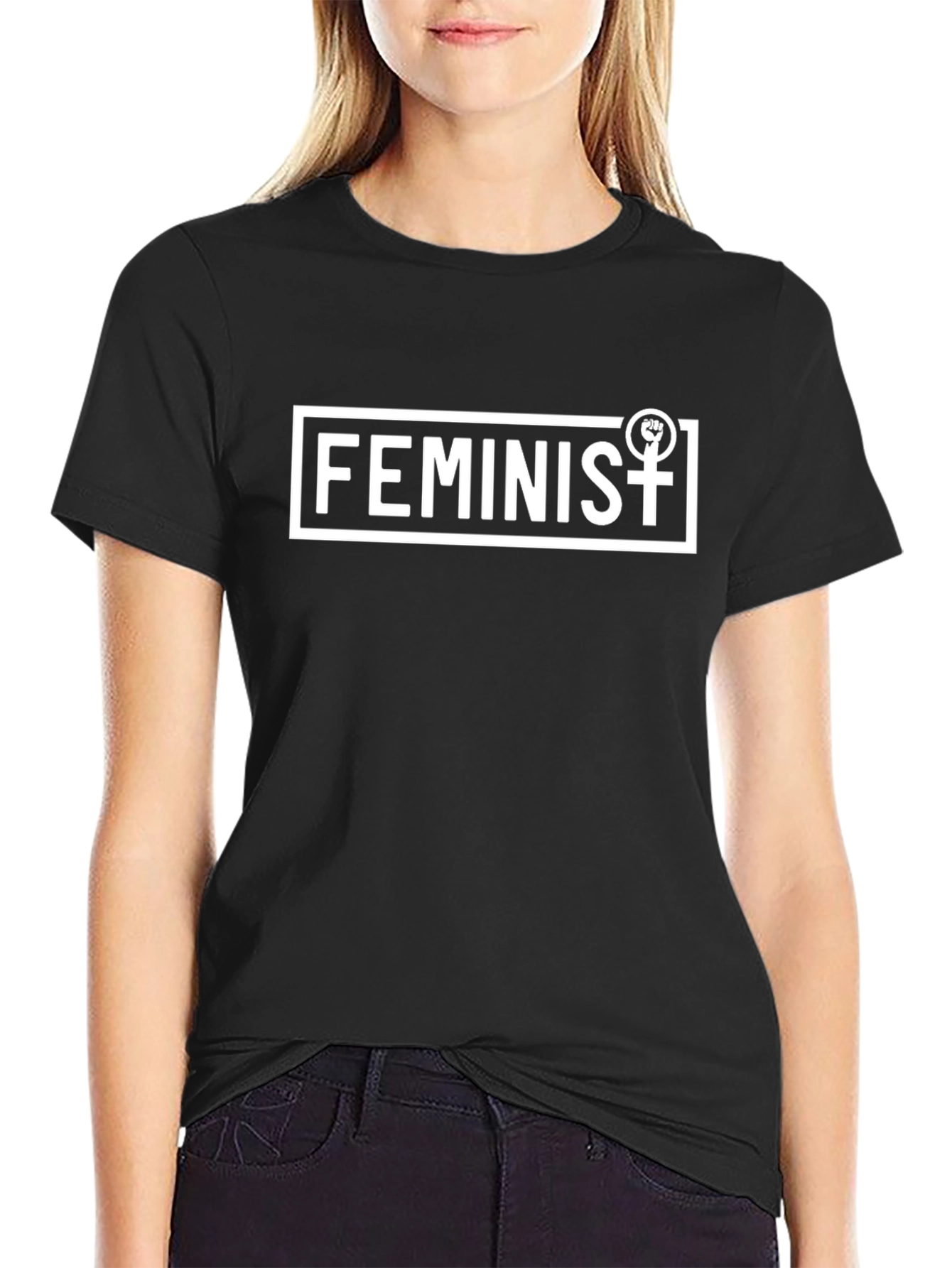Feminist Empowerment Tee - Black Activist T-Shirt