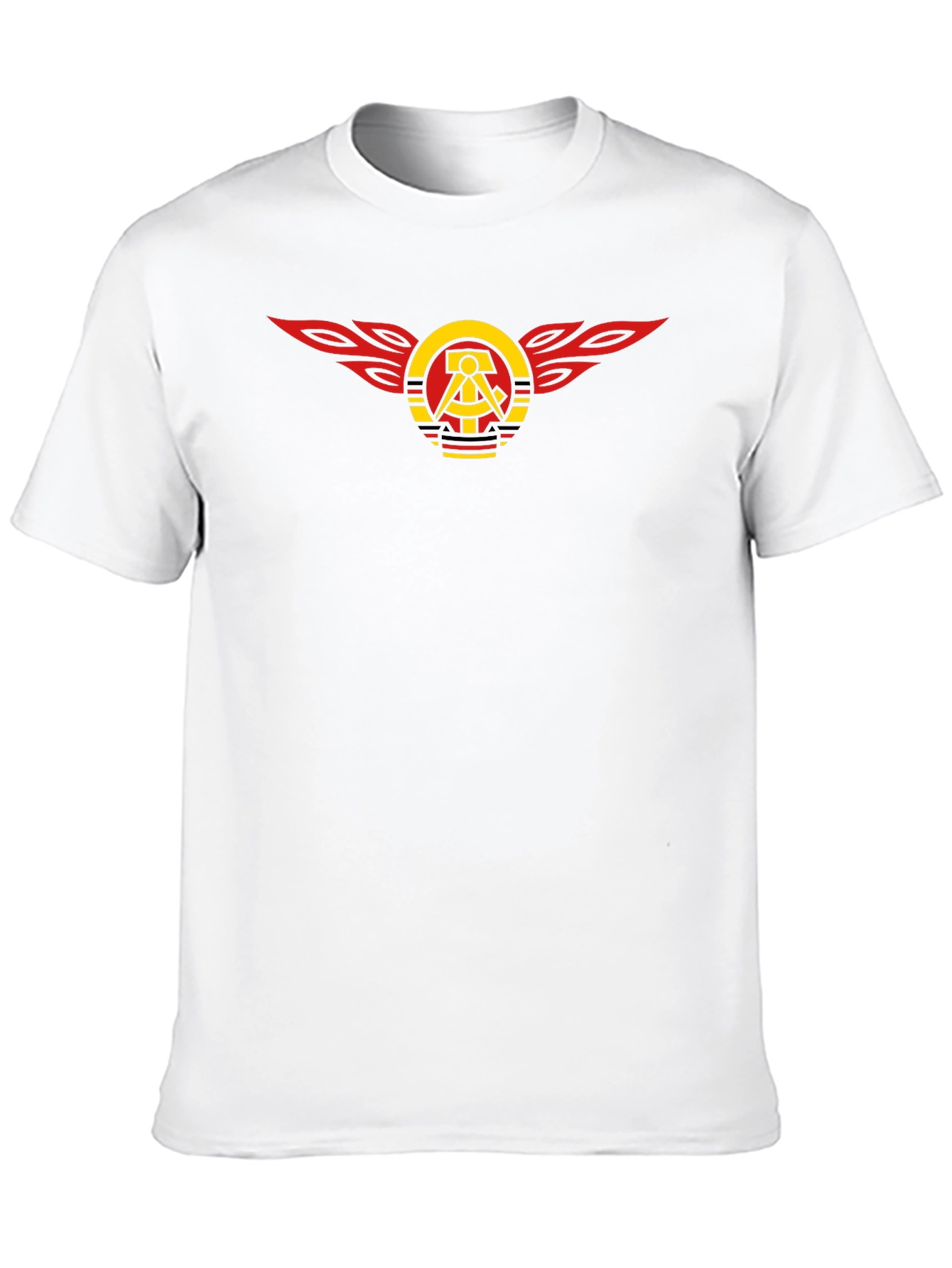 Hammer and Compass Wings Black T-Shirt