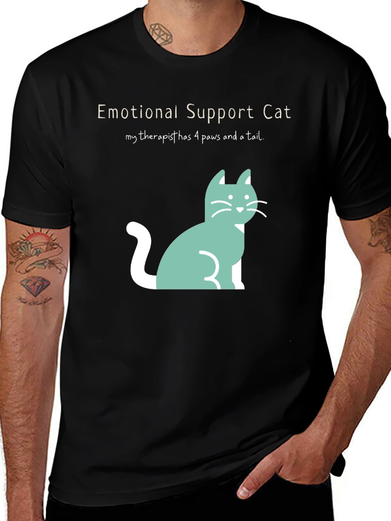 Emotional Support Cat T-Shirt