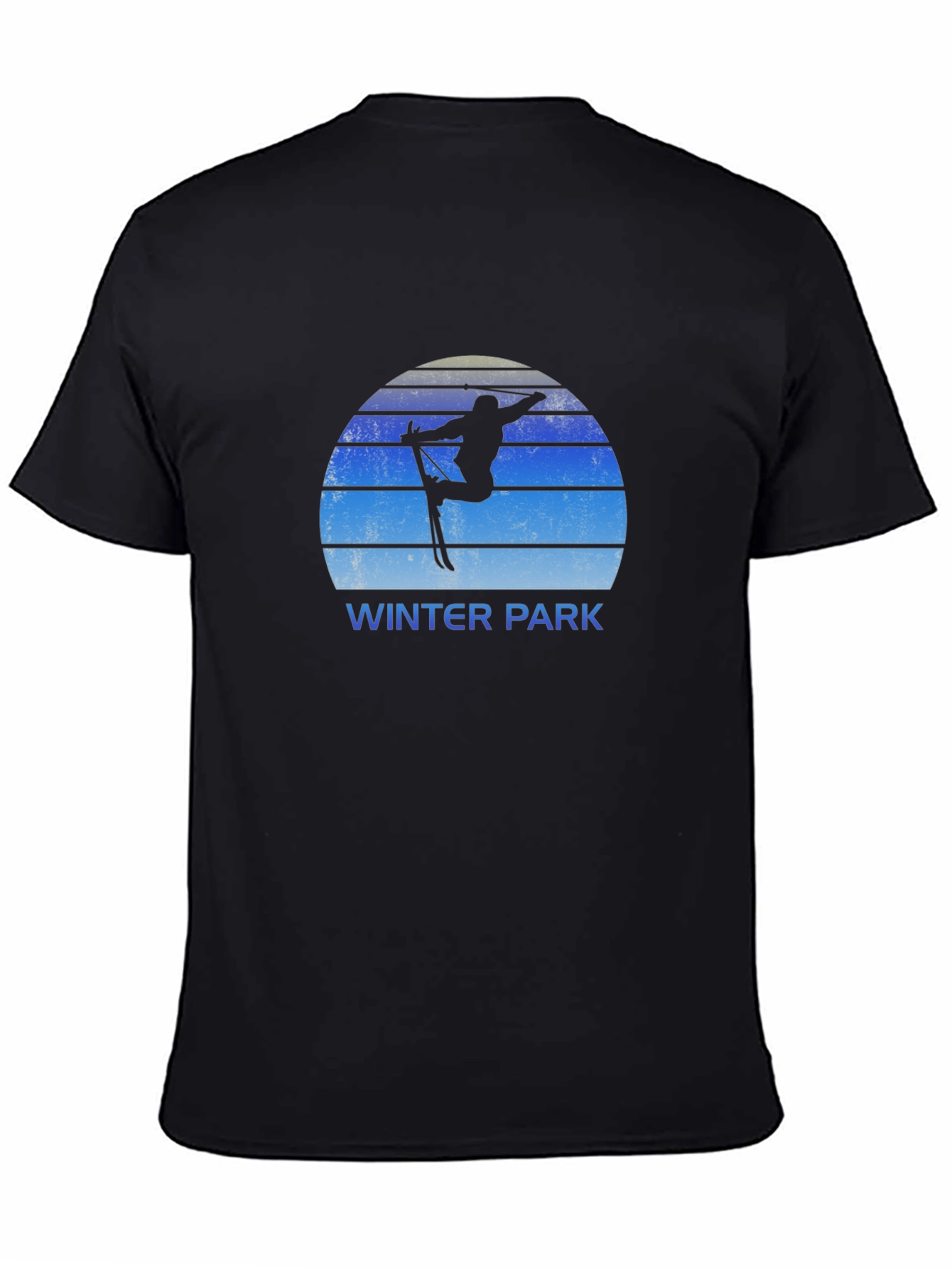 Winter Park Skier T-Shirt - Retro Style