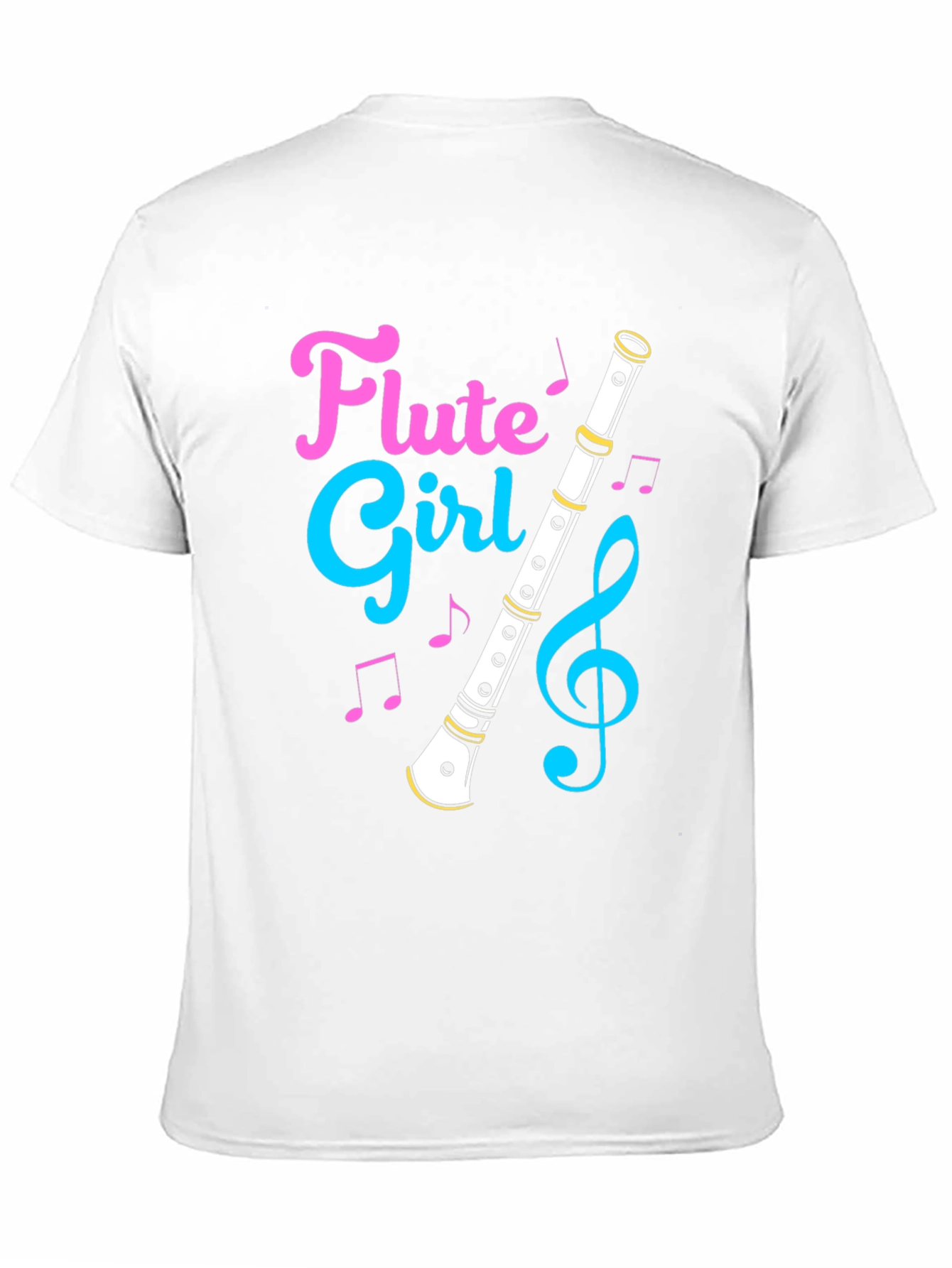 Flute Girl Graphic T-Shirt