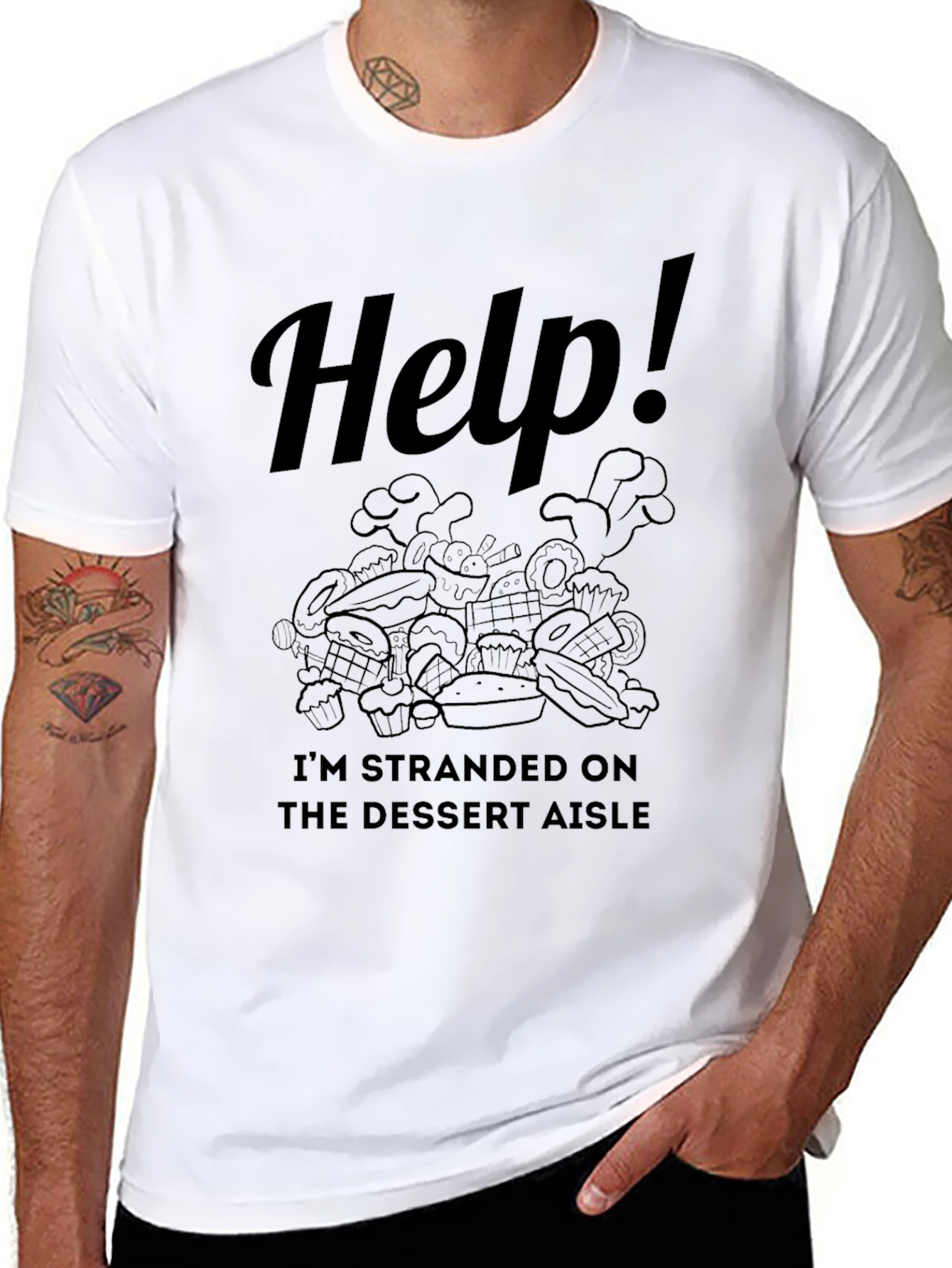Help! Dessert Aisle T-Shirt