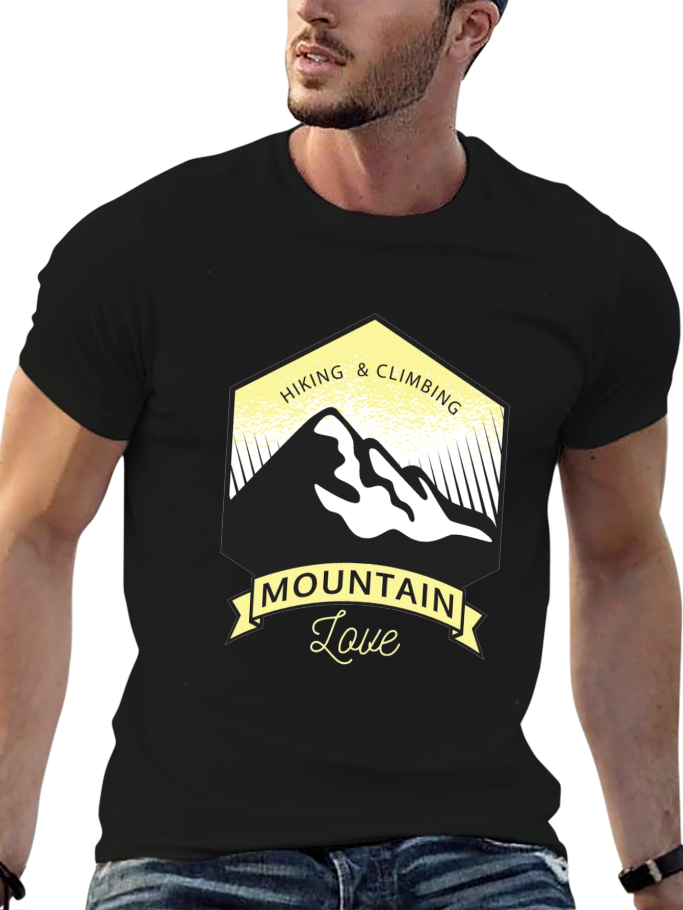 Mountain Love Hiking & Climbing Graphic Tee