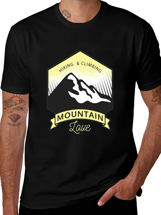 Mountain Love Hiking & Climbing Graphic Tee