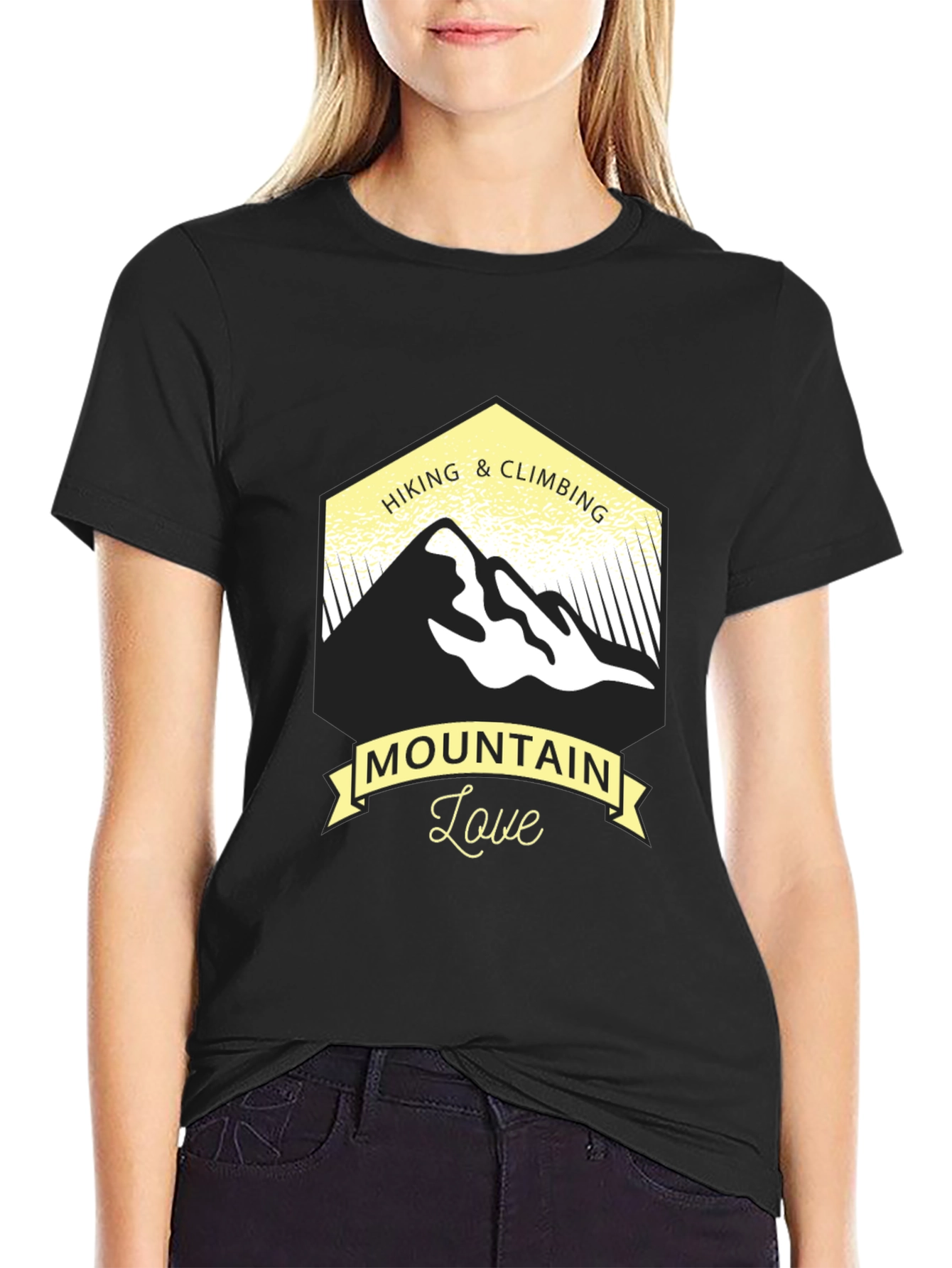 Mountain Love Hiking & Climbing Graphic Tee