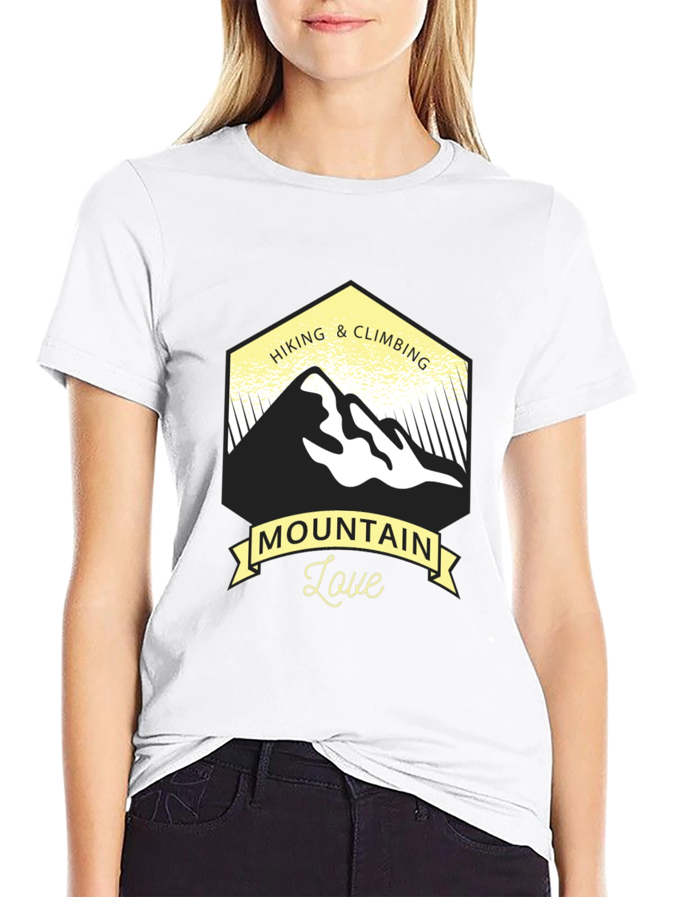 Mountain Love Hiking & Climbing Graphic Tee
