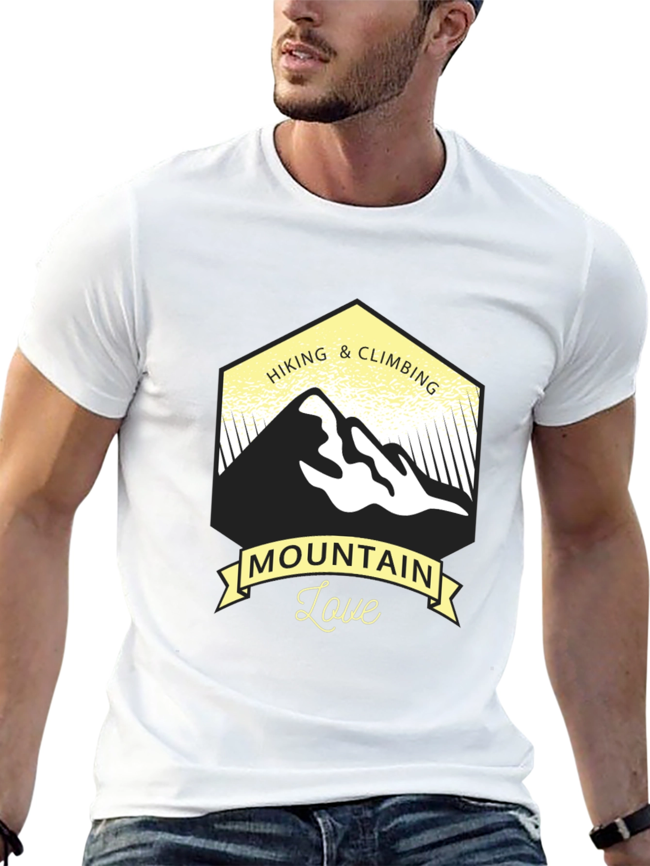 Mountain Love Hiking & Climbing Graphic Tee