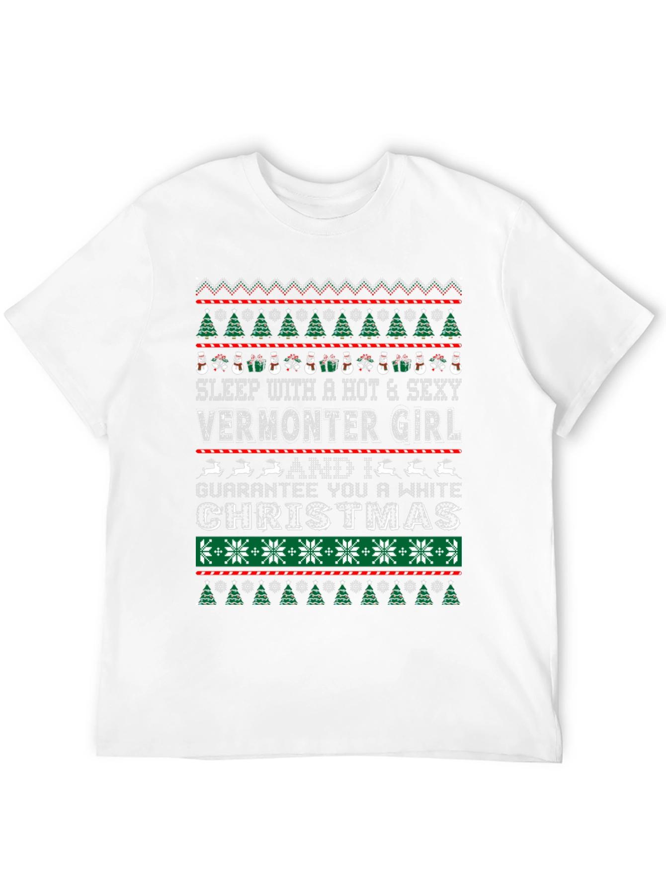 Sexy Vermonter Girl Christmas Tee