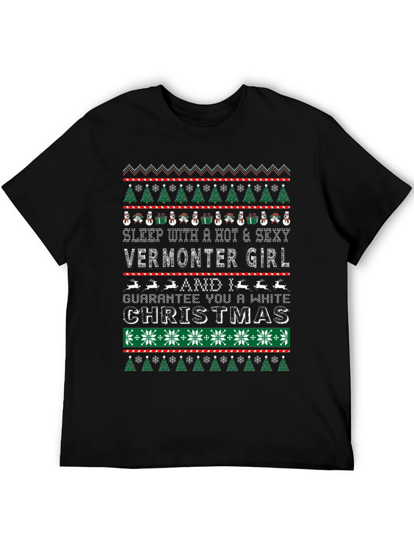 Sexy Vermonter Girl Christmas Tee