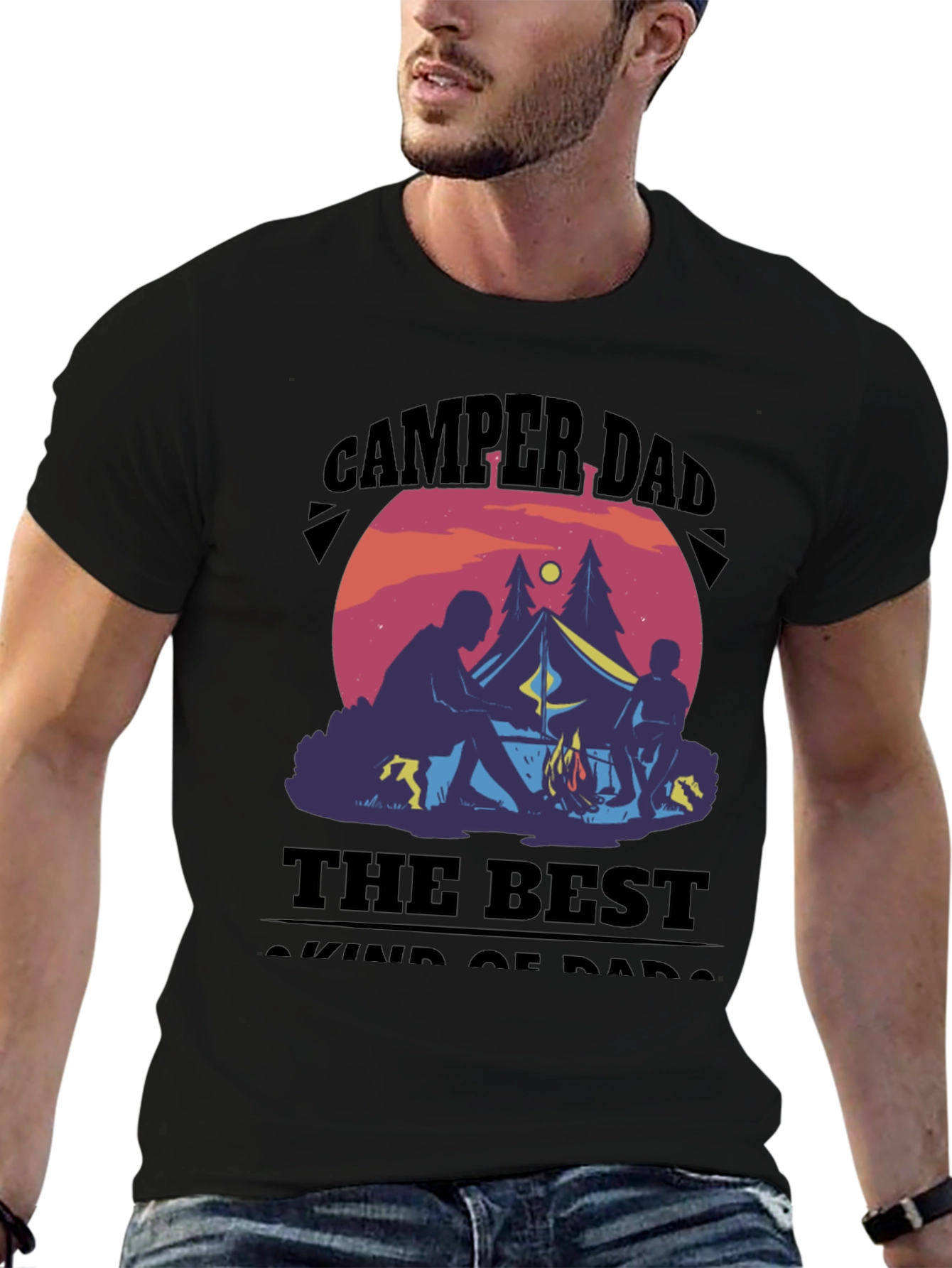 Camper Dad T-Shirt: The Best Kind of Dads
