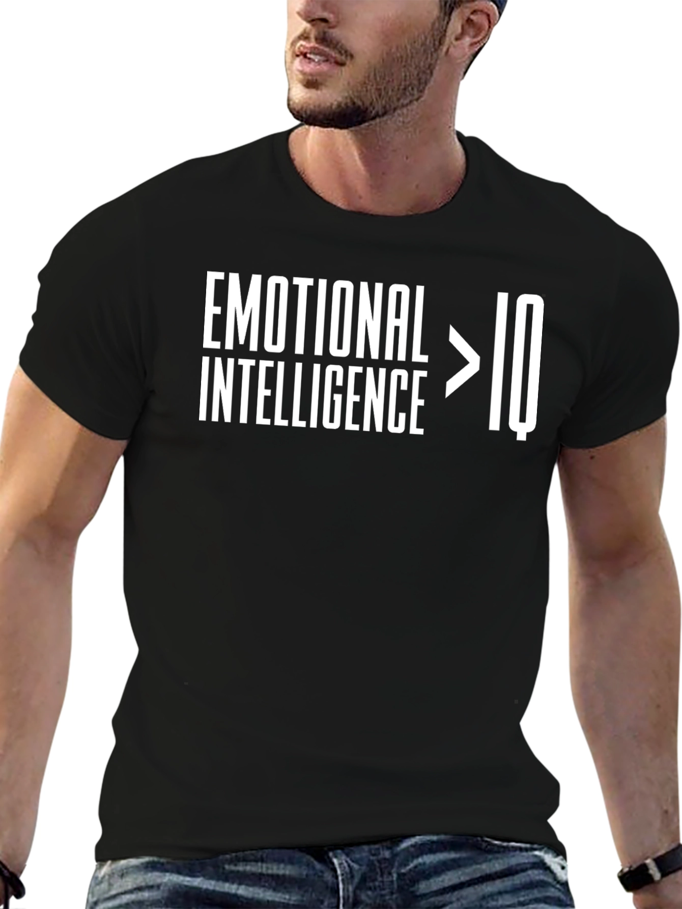 Emotional Intelligence > IQ Black T-Shirt