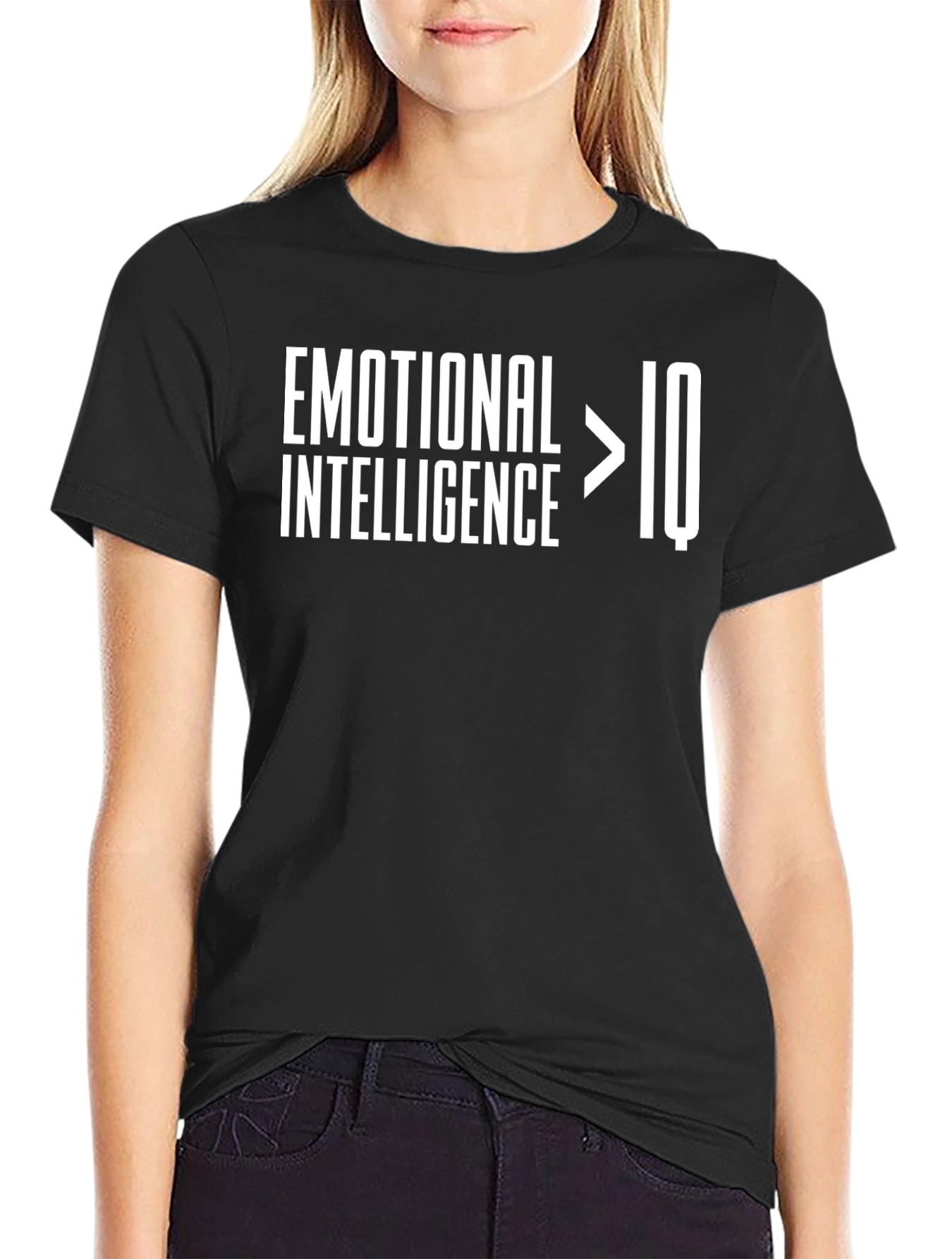 Emotional Intelligence > IQ Black T-Shirt