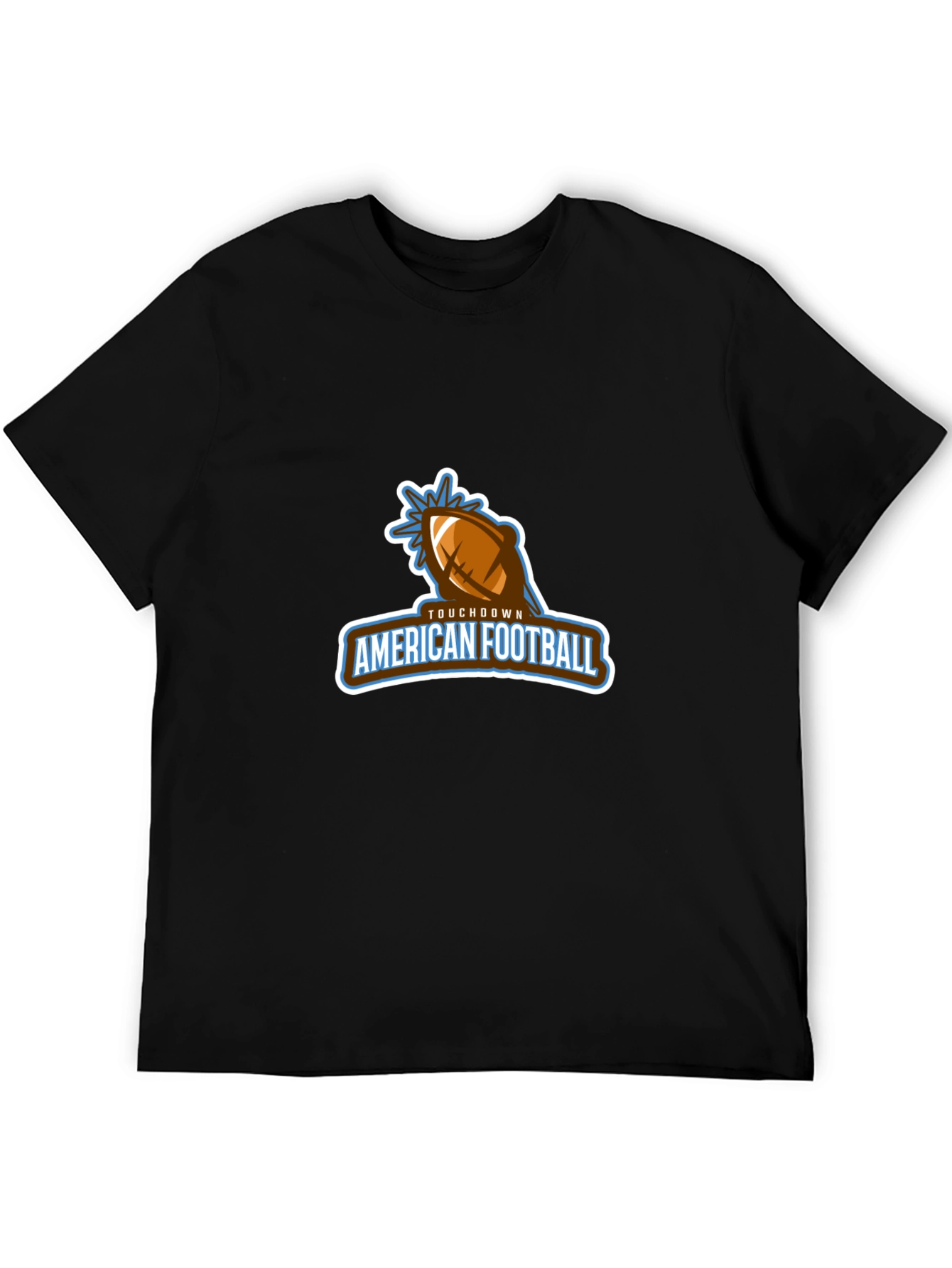 American Football Touchdown Graphic T-Shirt