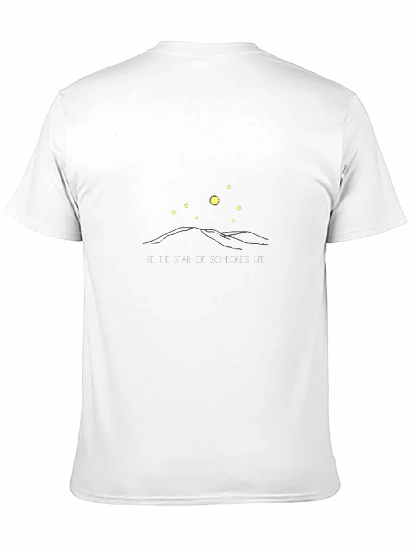 Minimalist Starry Night Graphic Tee
