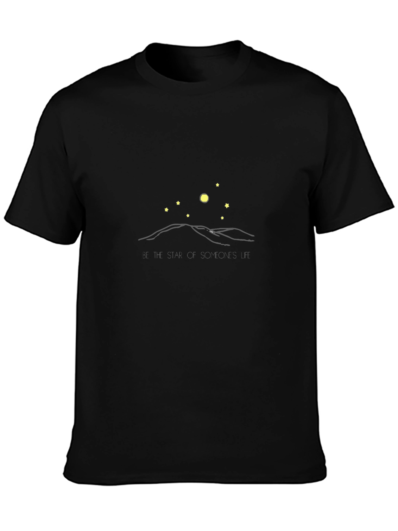 Minimalist Starry Night Graphic Tee
