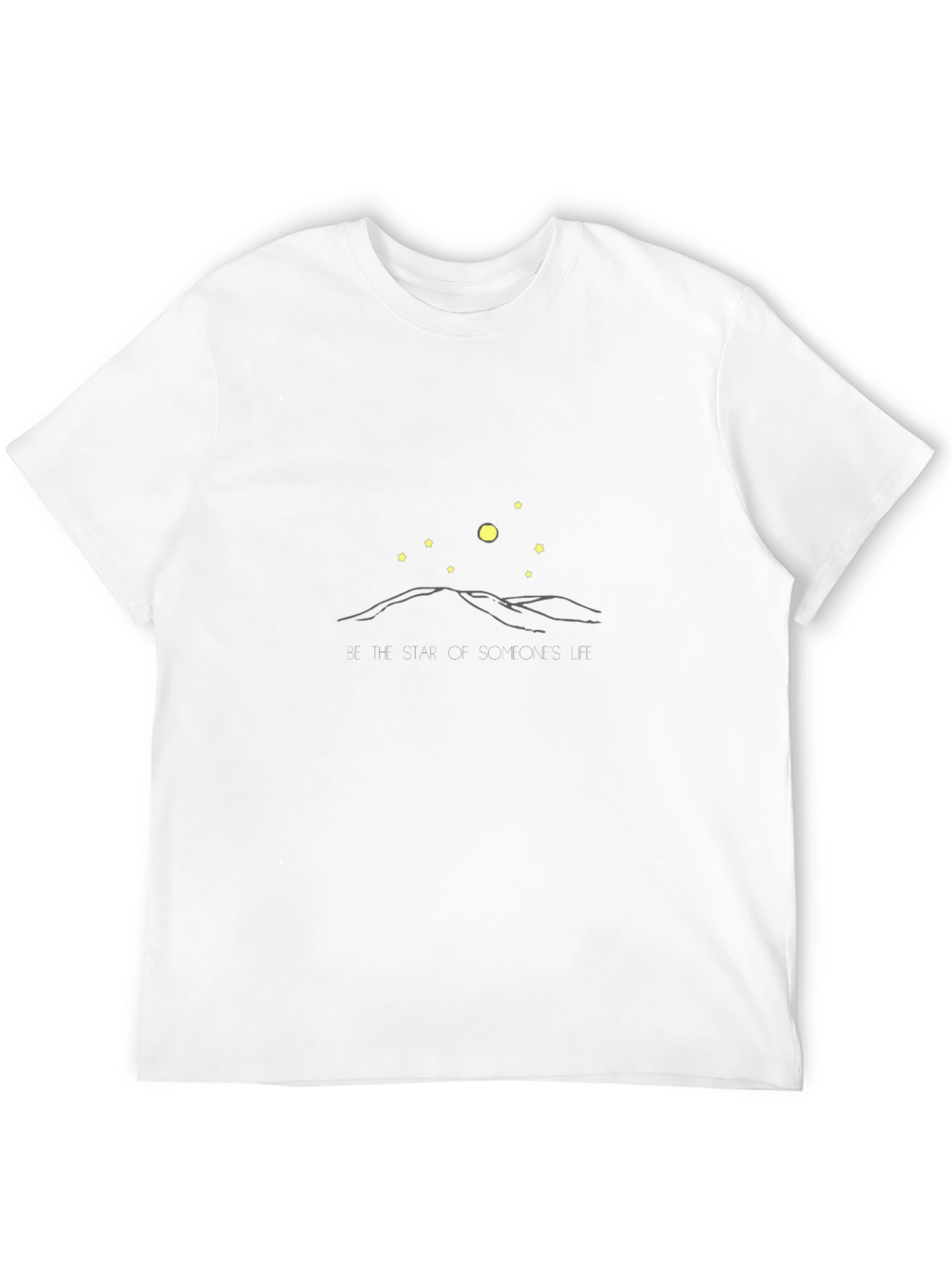 Minimalist Starry Night Graphic Tee