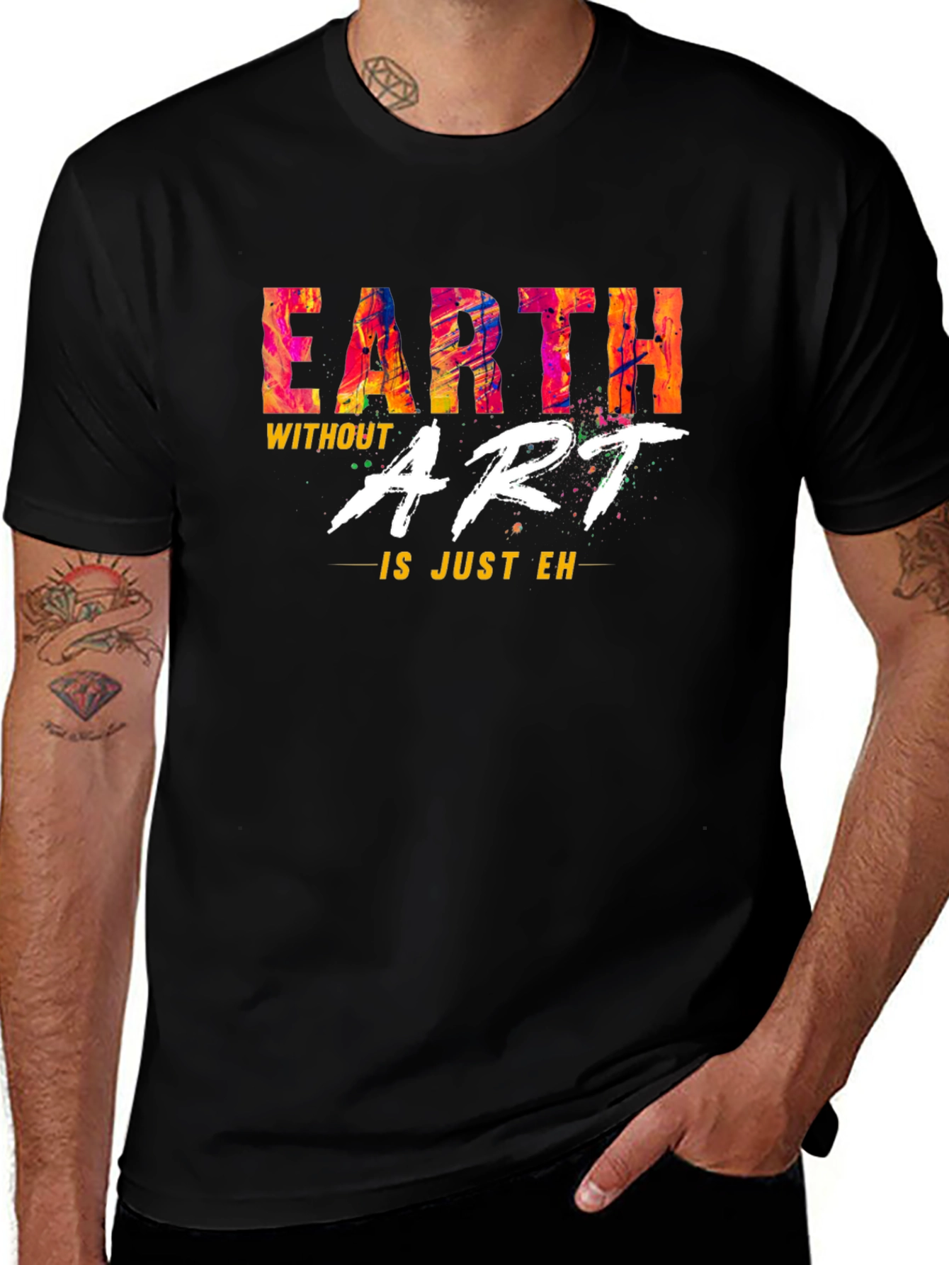 Earth Without Art Mens Graphic Tee