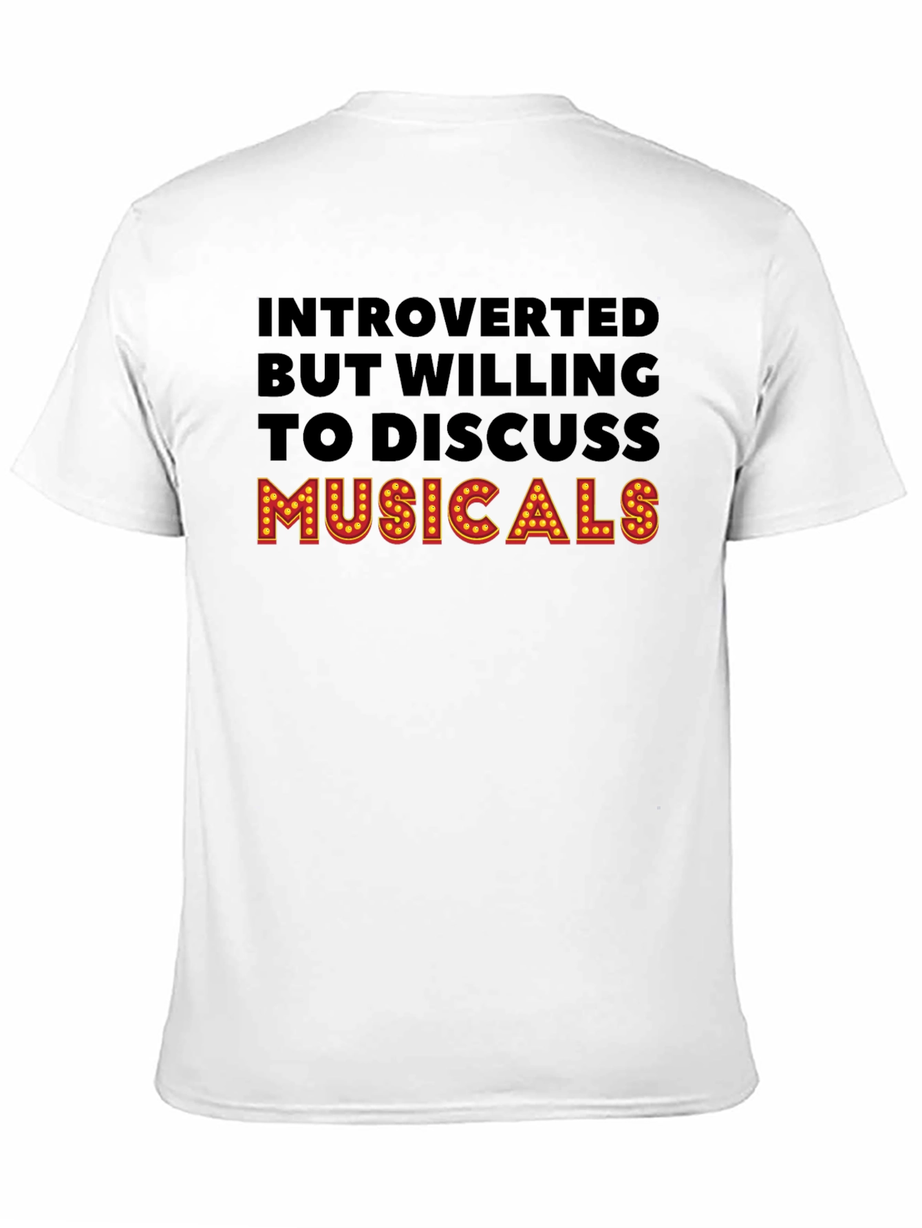 Introverted Musicals Graphic Tee