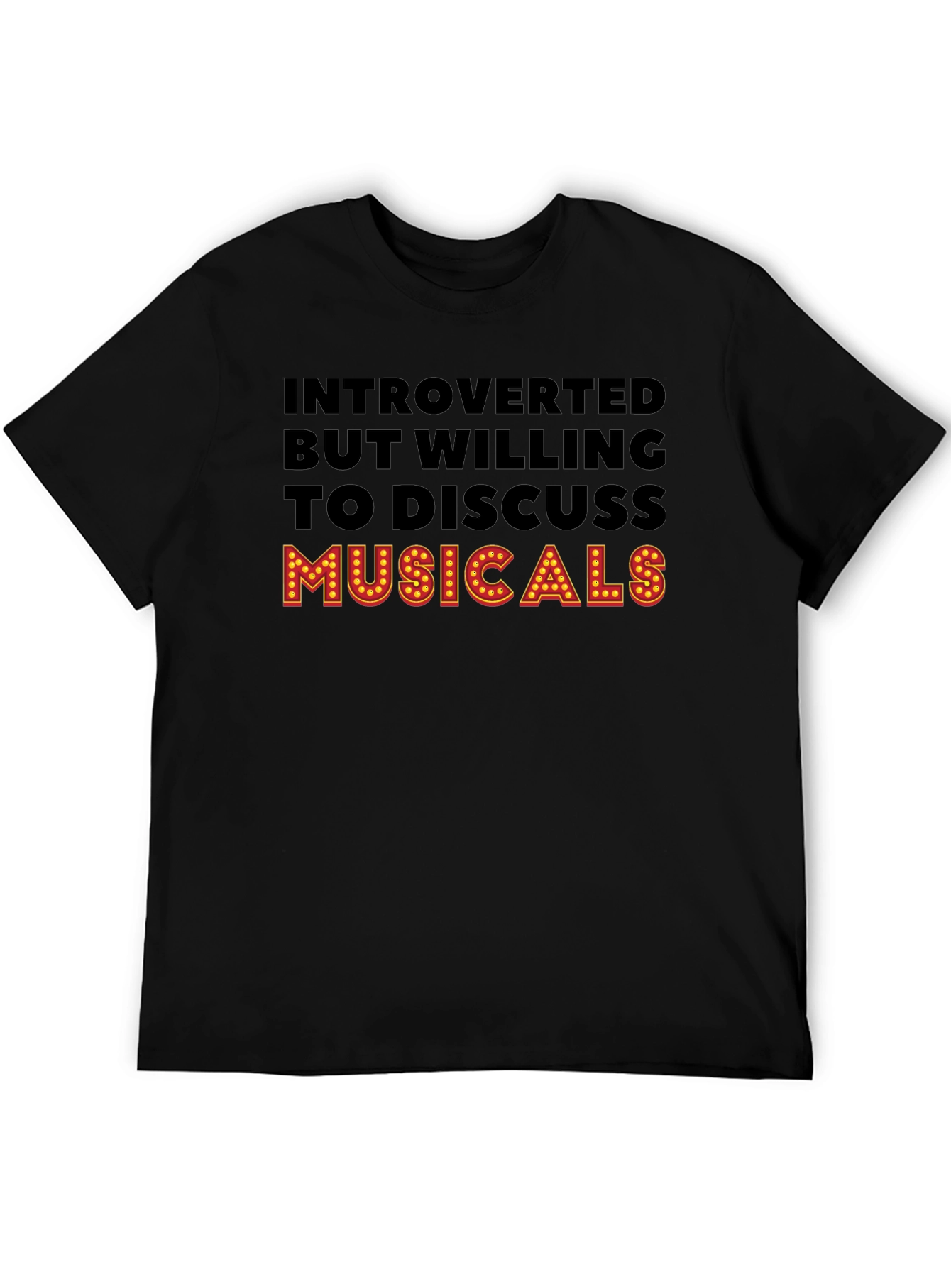 Introverted Musicals Graphic Tee