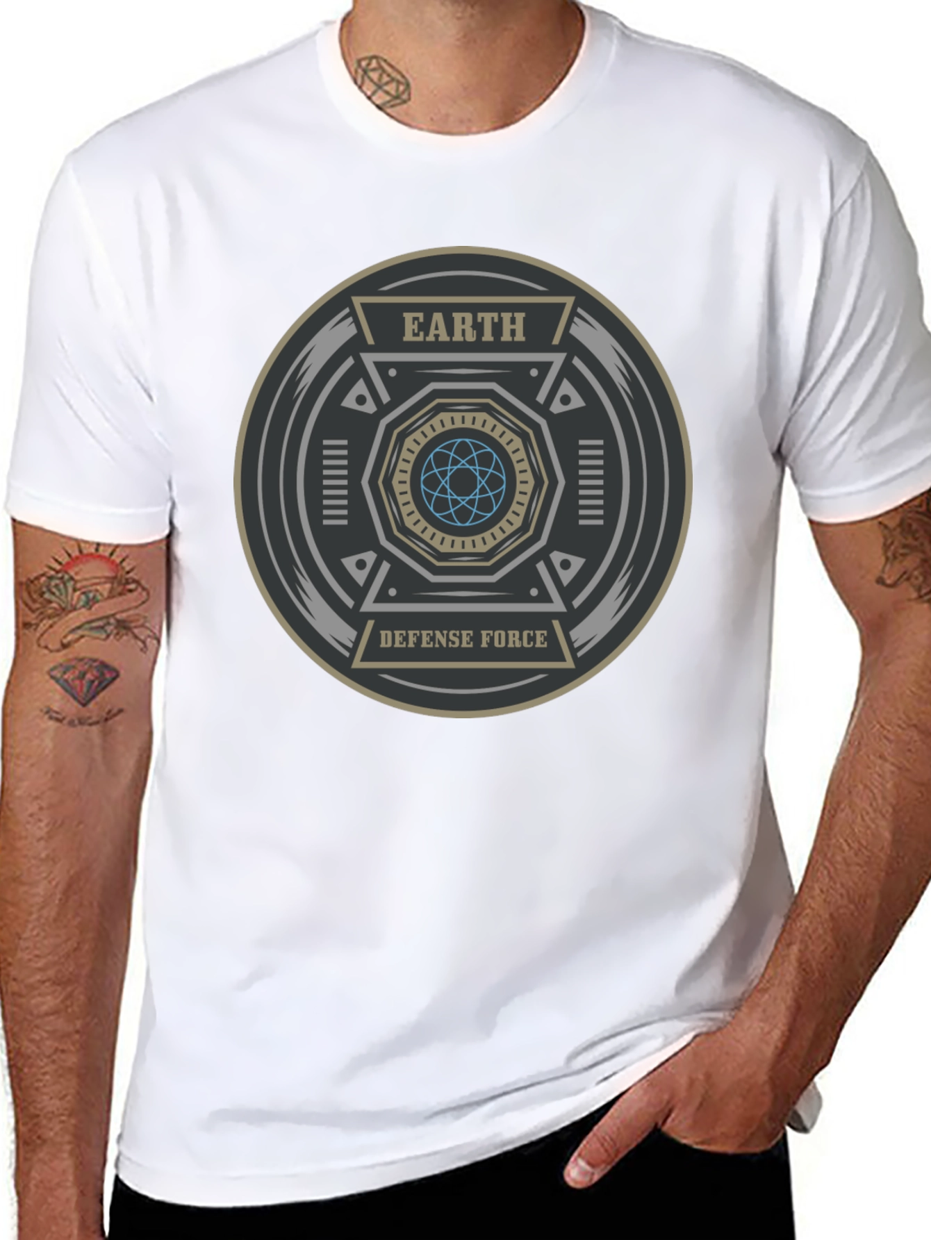 Earth Defense Force T-Shirt - Sci-Fi Graphic Tee