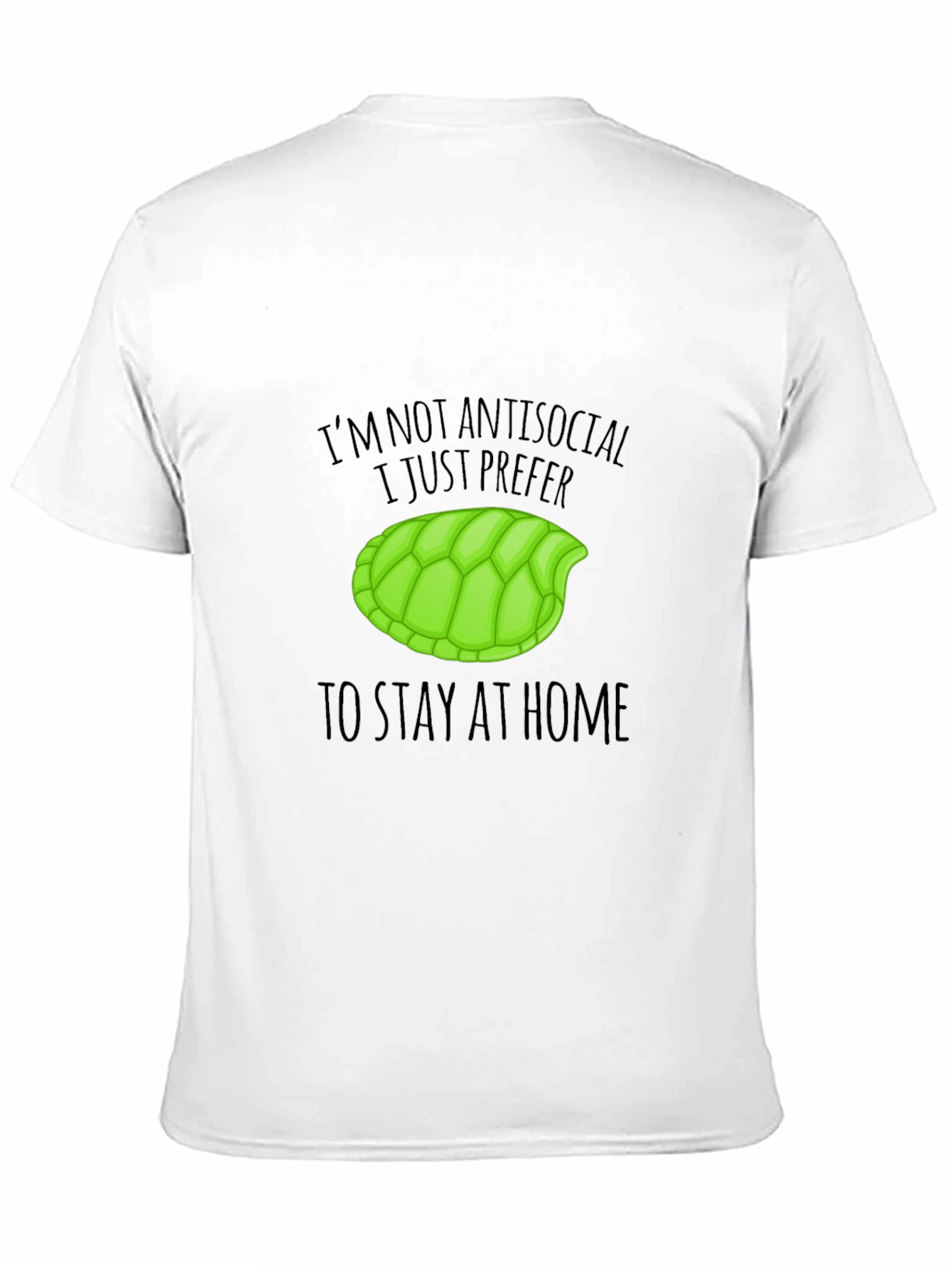 Introvert Turtle Shell T-Shirt - Prefer Staying Home
