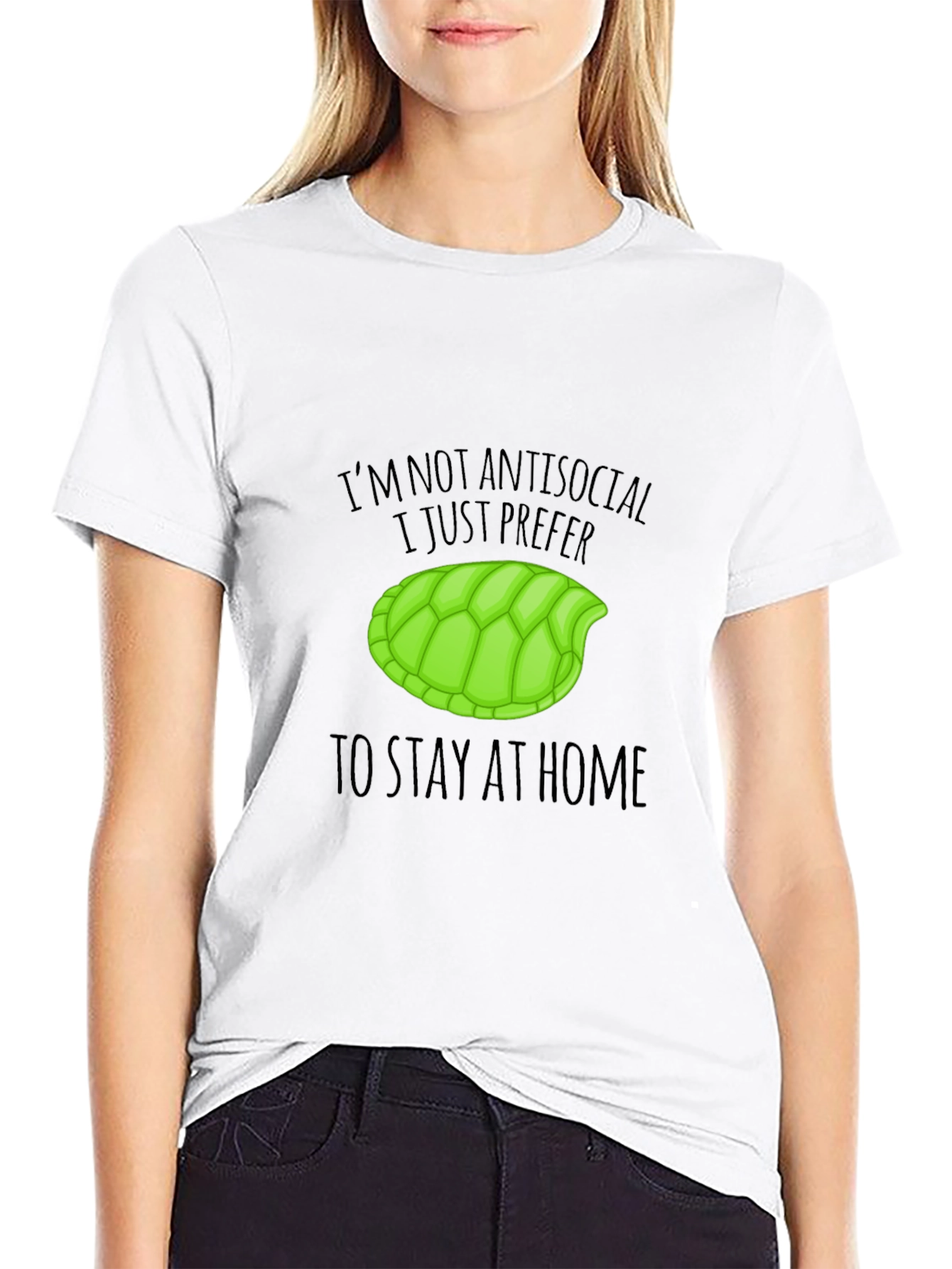 Introvert Turtle Shell T-Shirt - Prefer Staying Home
