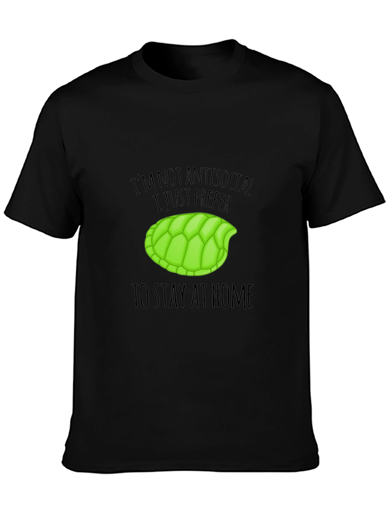 Introvert Turtle Shell T-Shirt - Prefer Staying Home