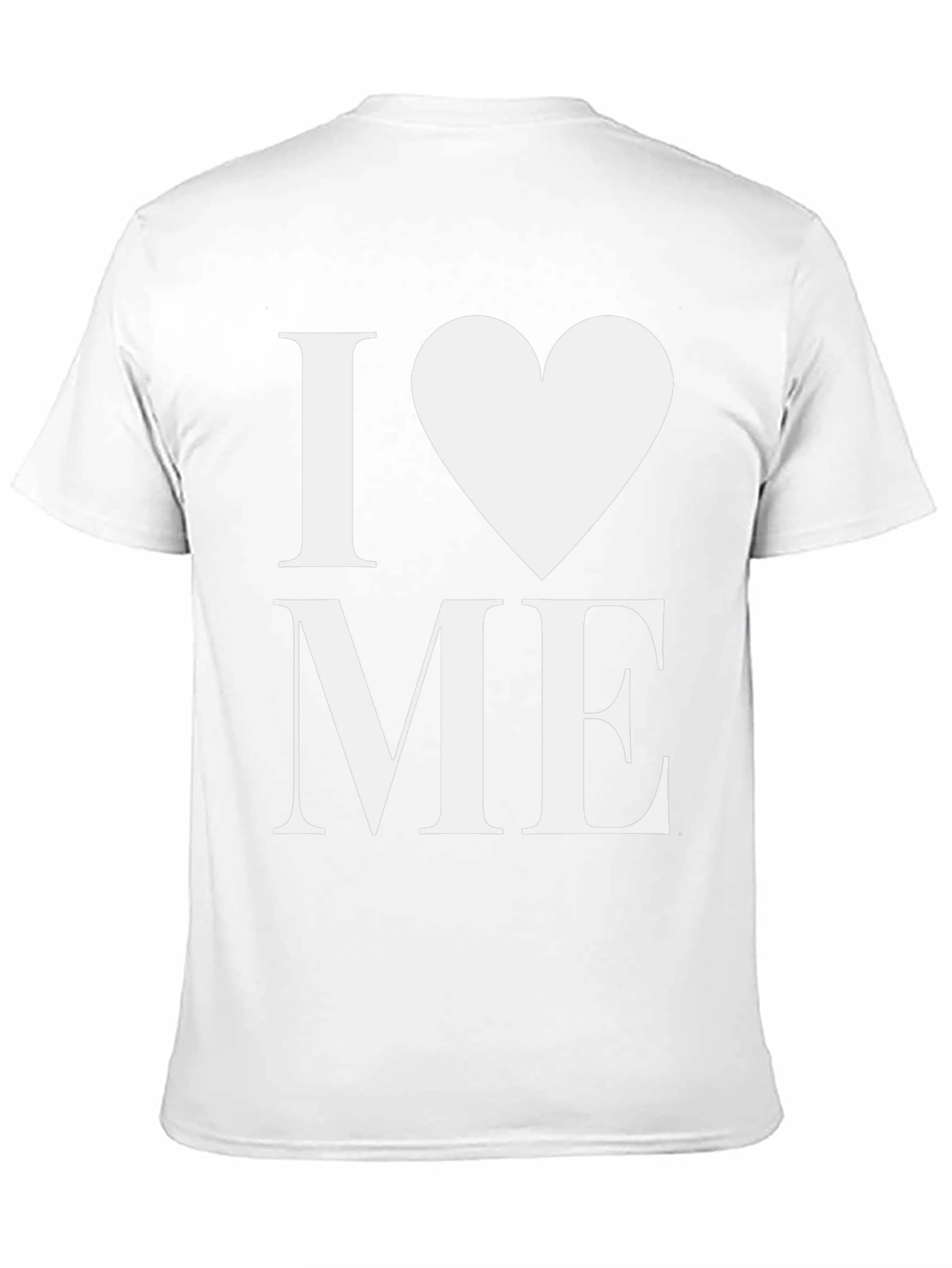 I Heart Me Black T-Shirt - Bold Graphic Tee