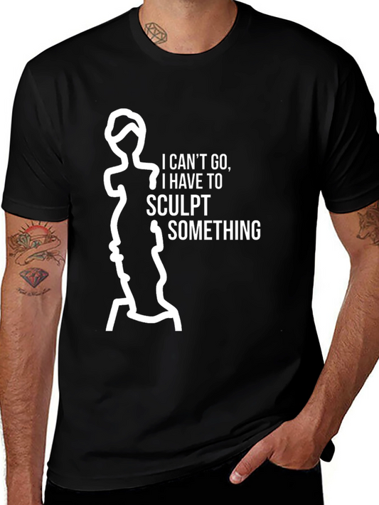 Sculpt Something Graphic Tee - Black
