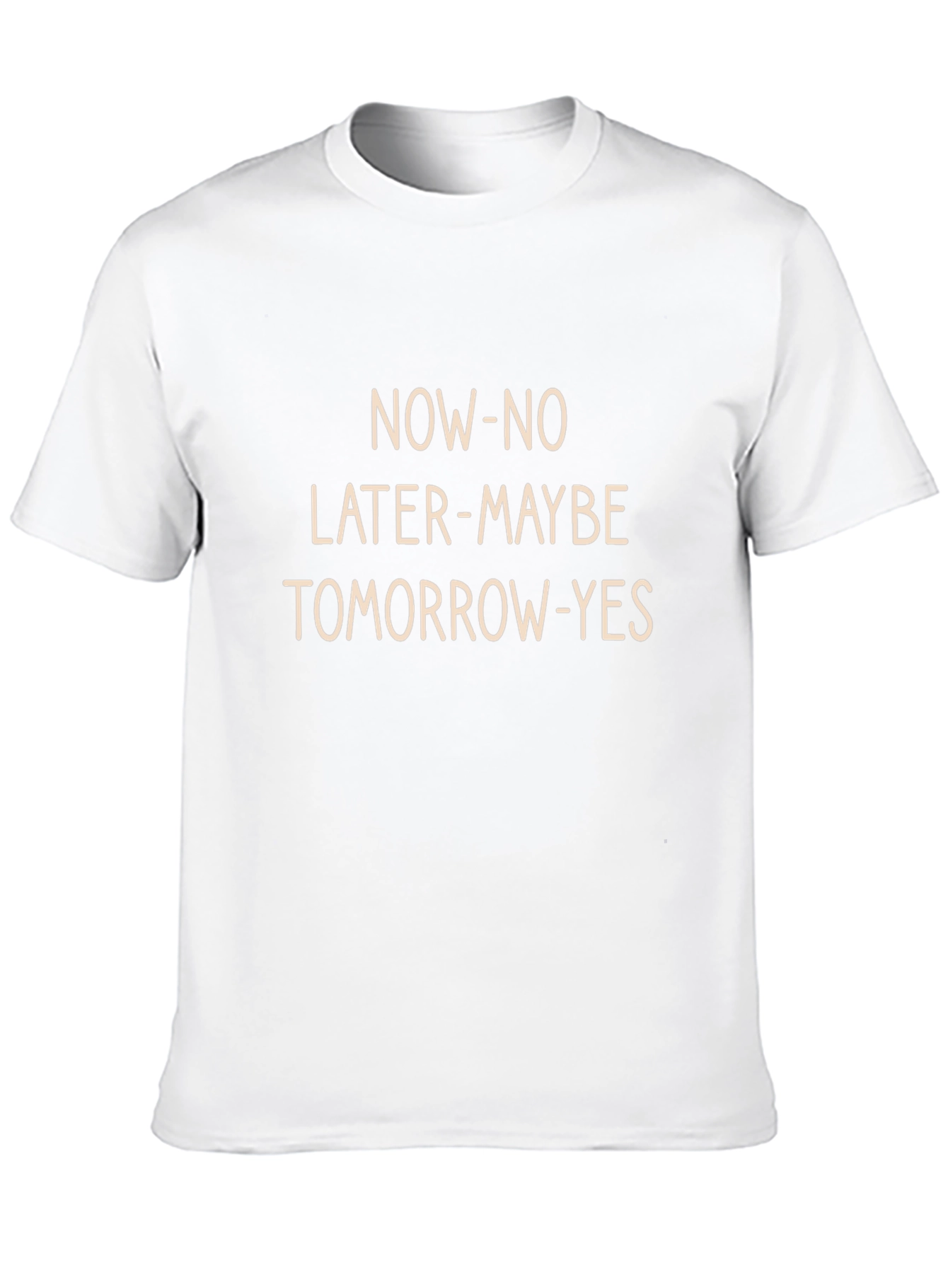 Funny NOW-NO Graphic T-Shirt