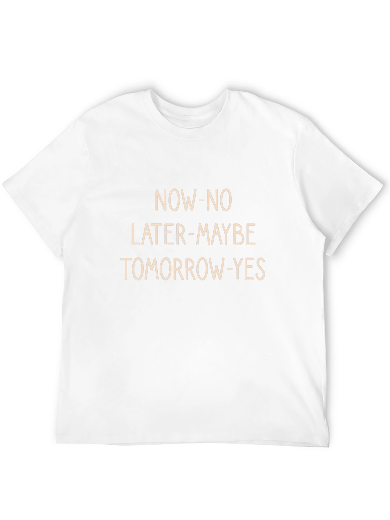 Funny NOW-NO Graphic T-Shirt