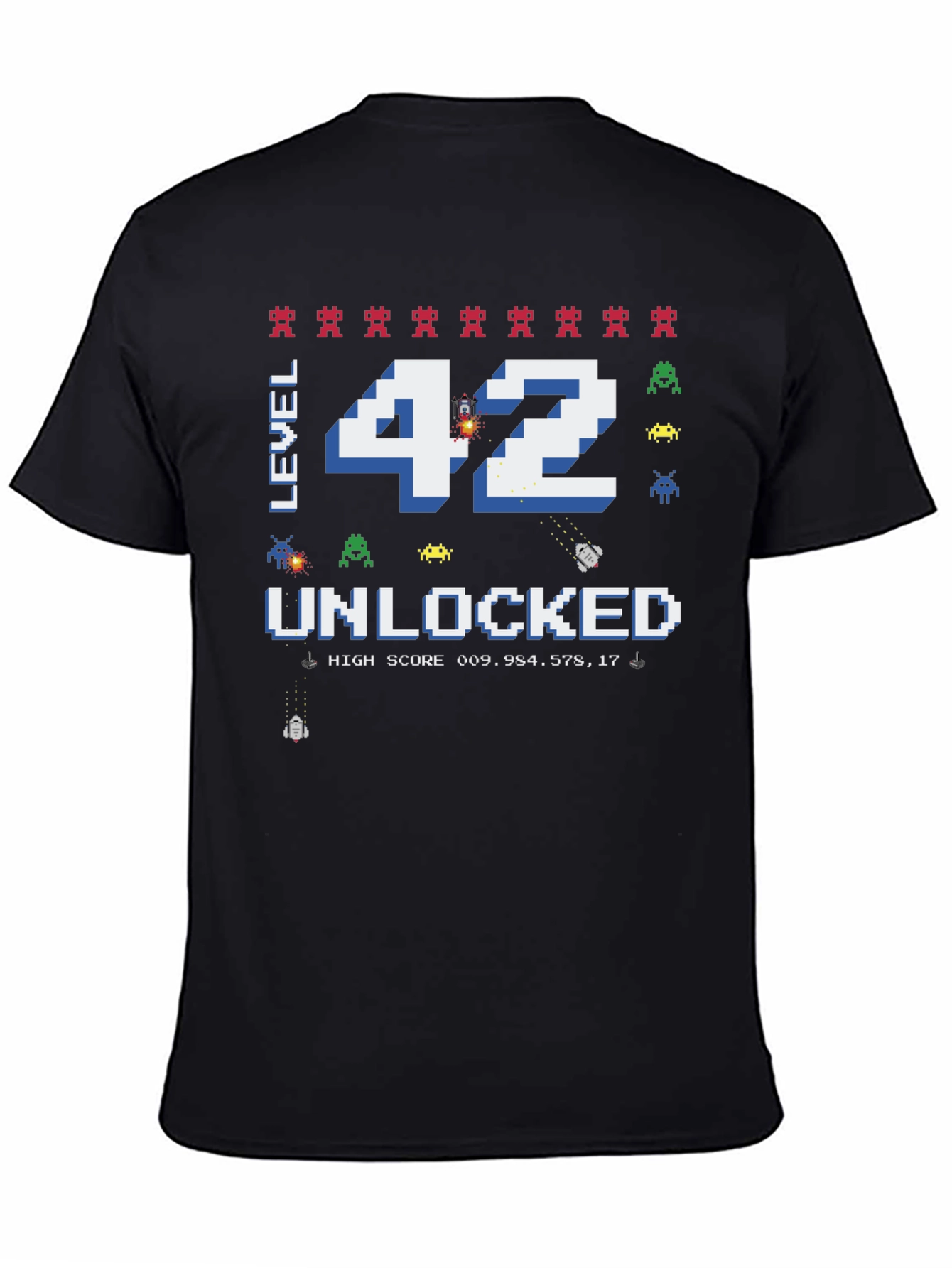 Level 42 Unlocked T-Shirt - Gamer Birthday Tee