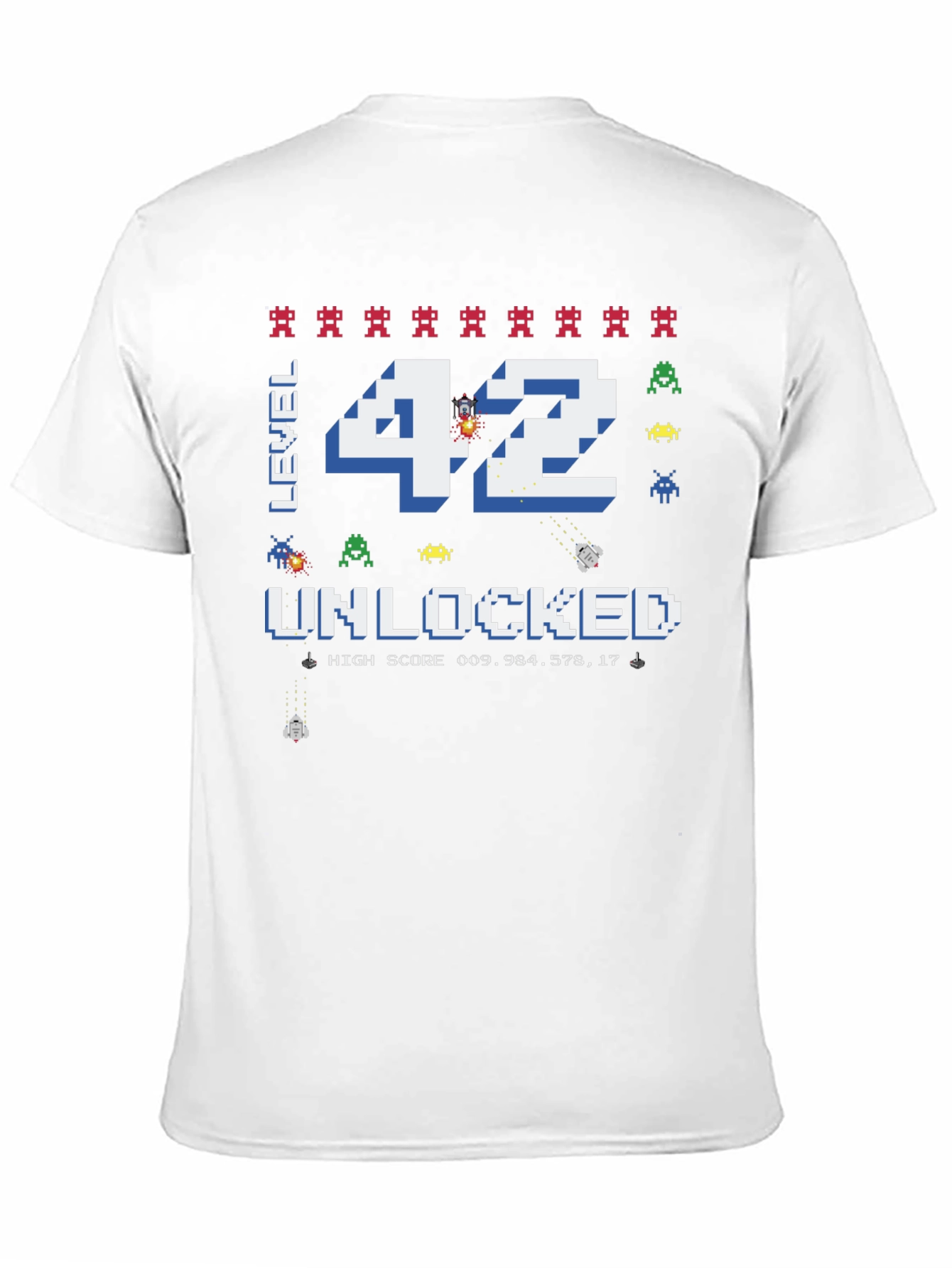 Level 42 Unlocked T-Shirt - Gamer Birthday Tee