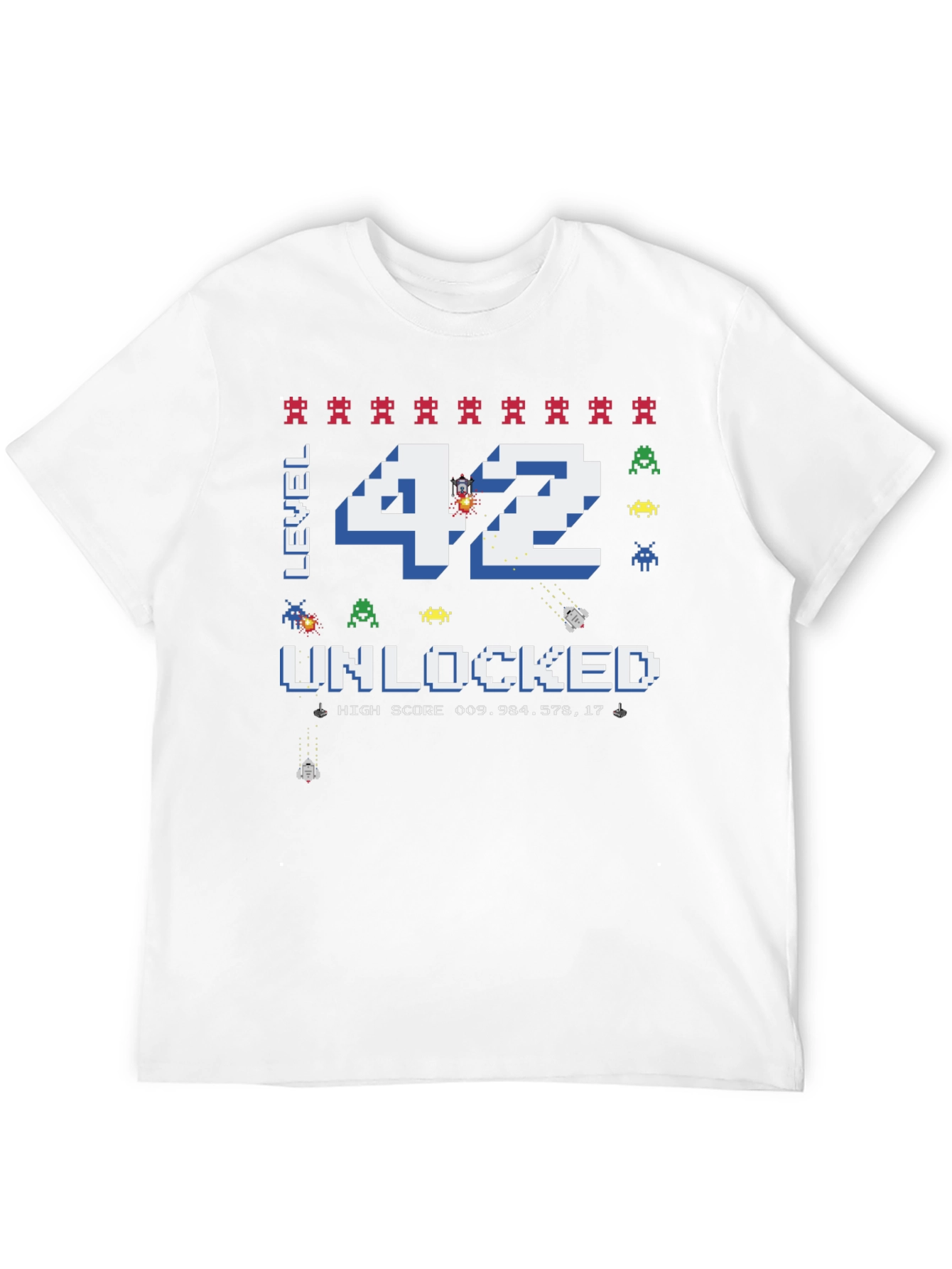 Level 42 Unlocked T-Shirt - Gamer Birthday Tee