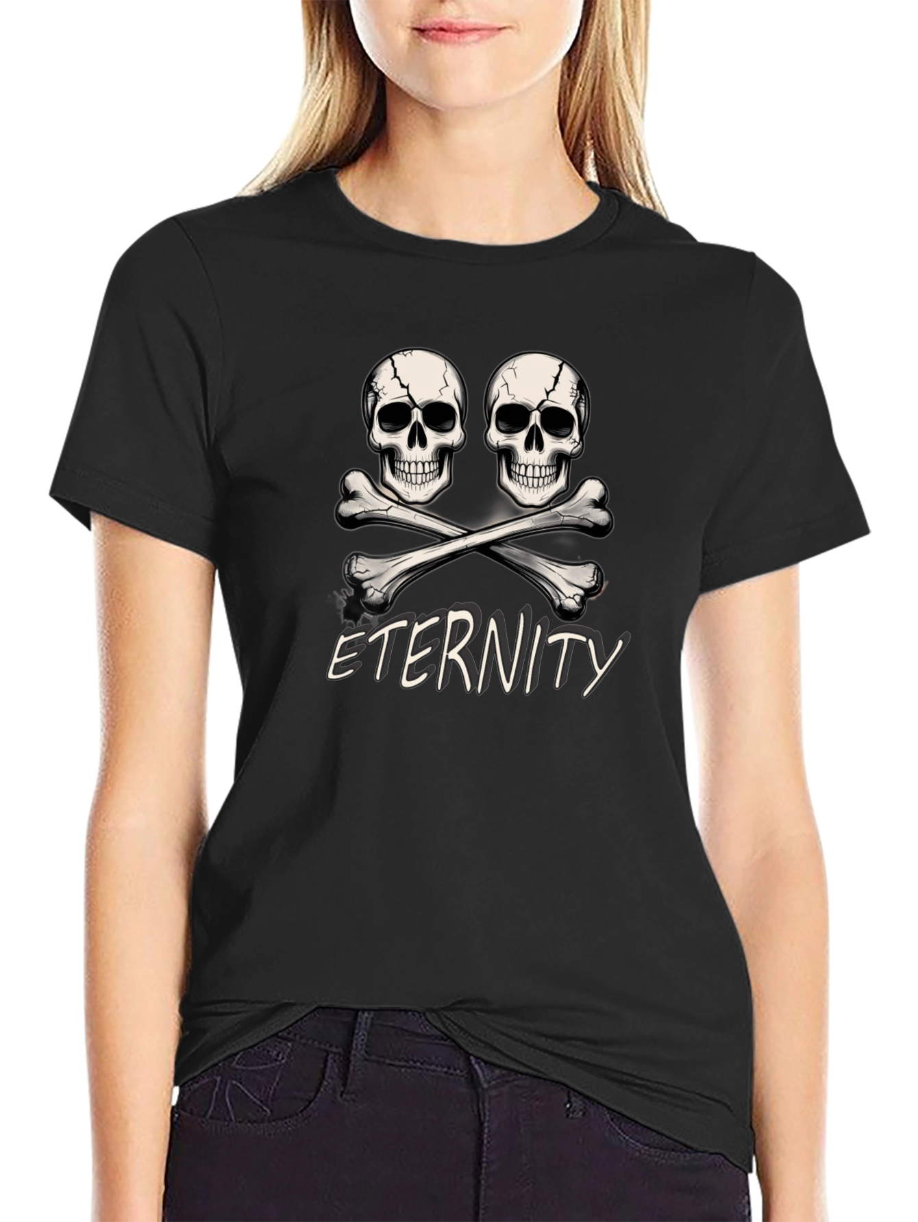 Eternity Skull & Crossbones Graphic Tee