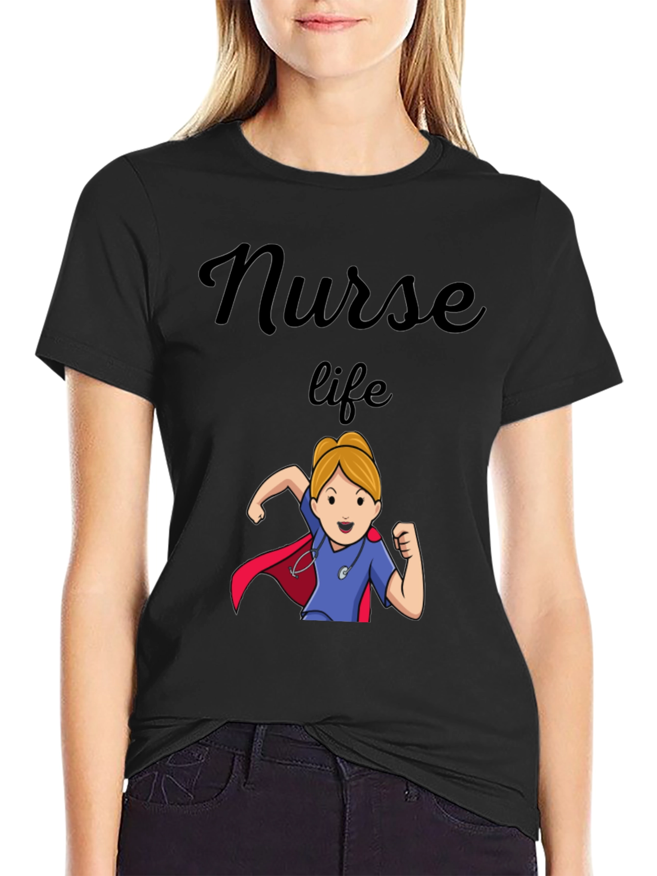 Nurse Life Graphic Tee
