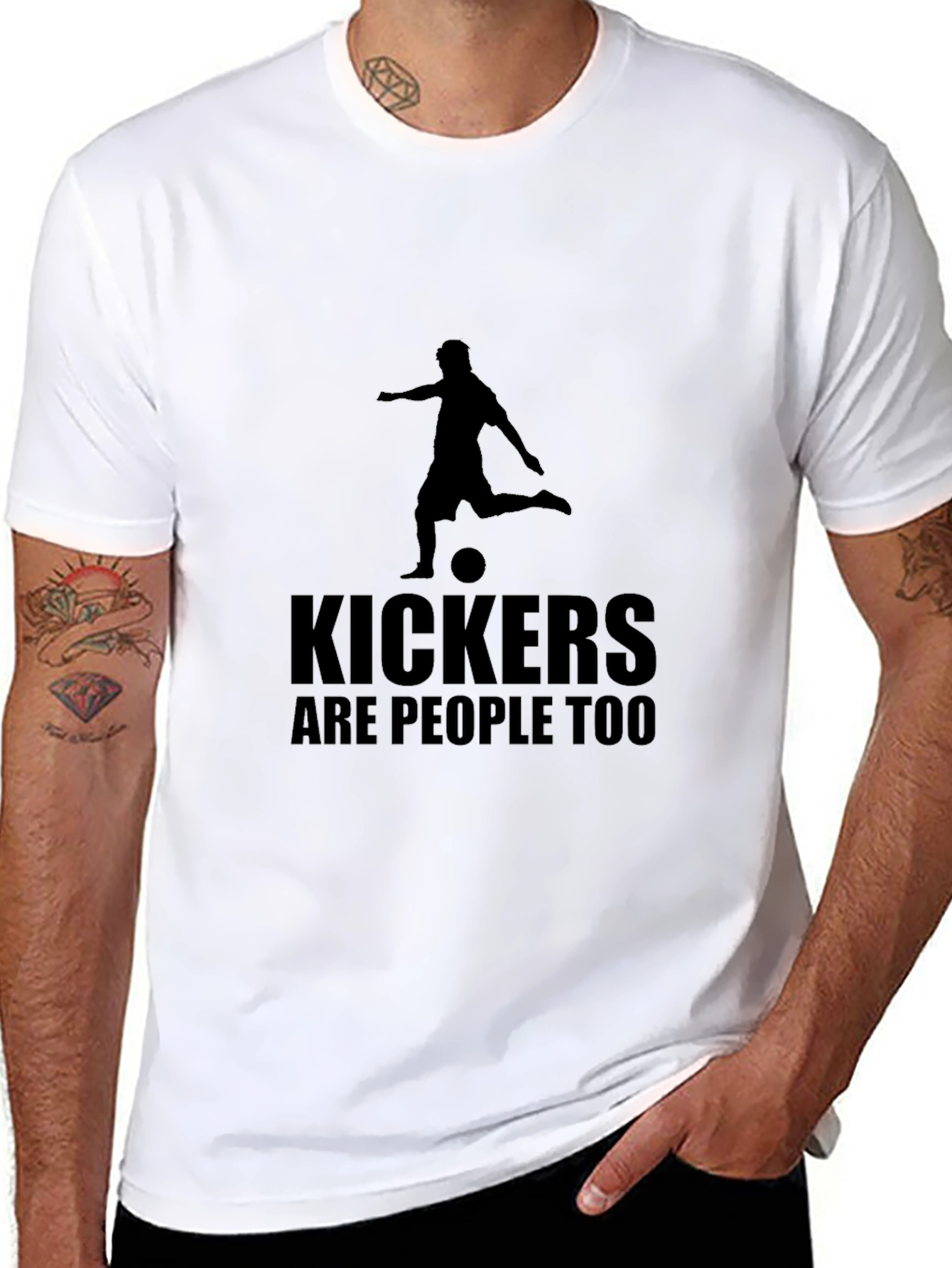 Kickers Are People Too Graphic Tee