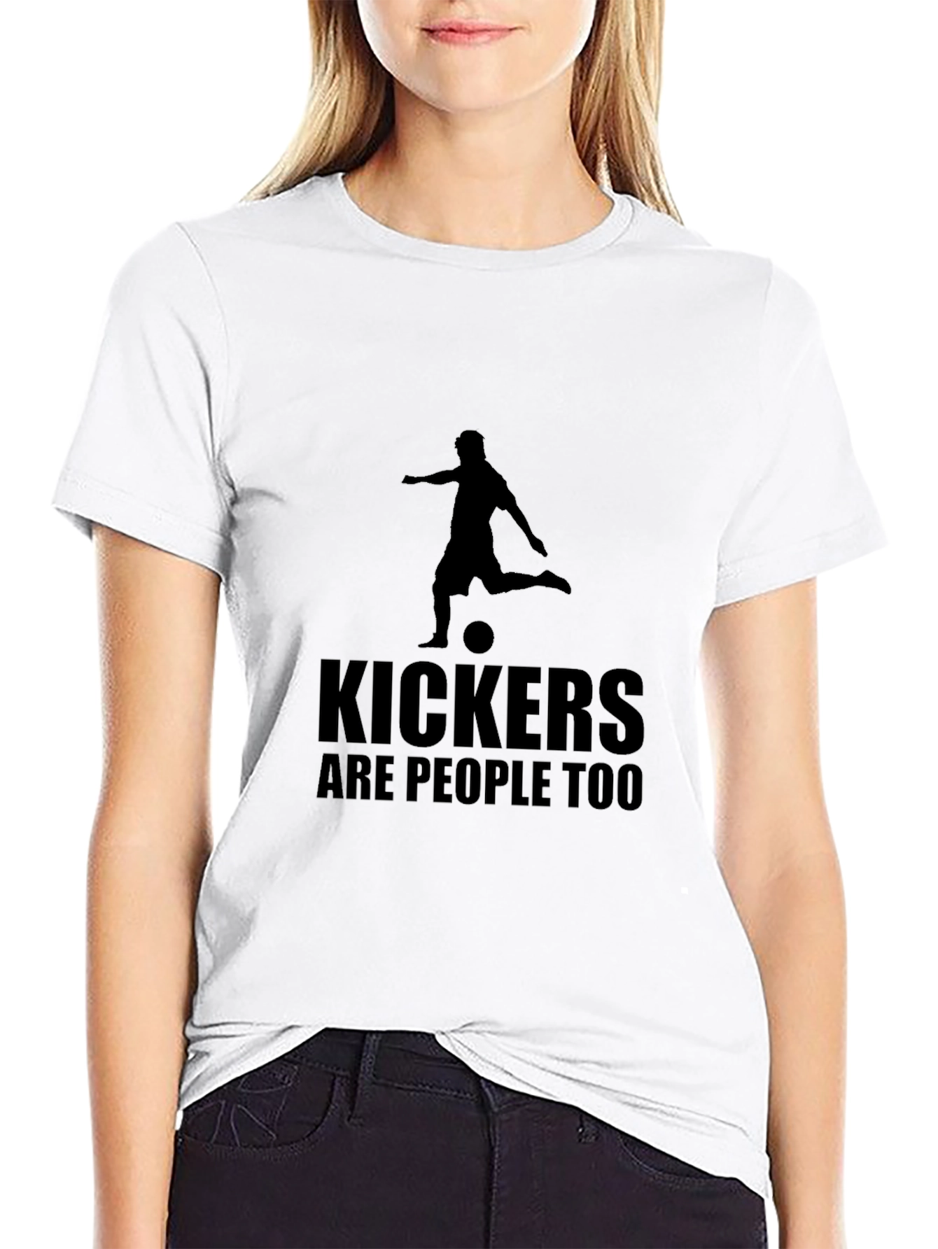 Kickers Are People Too Graphic Tee