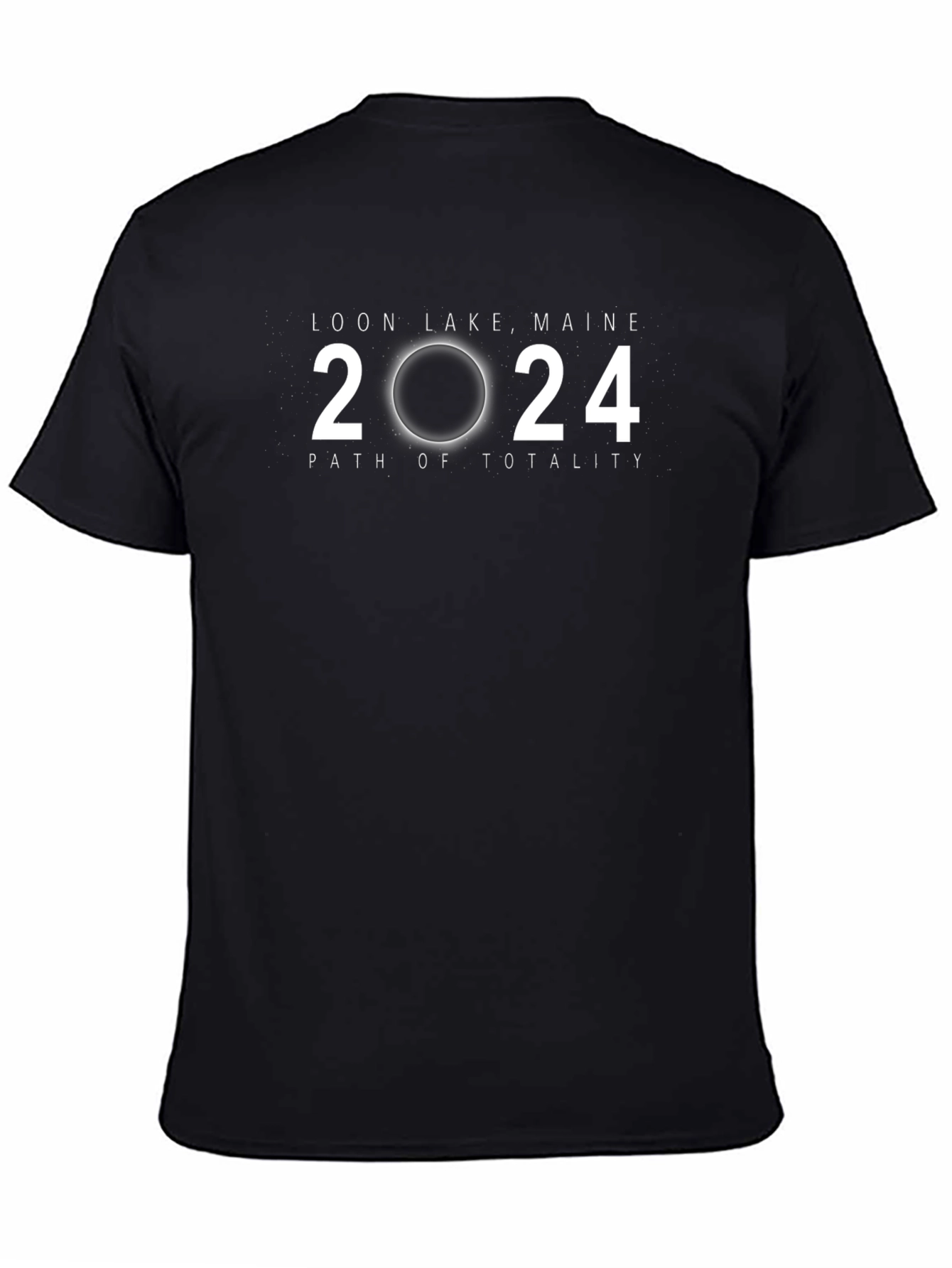 Loon Lake Maine 2024 Eclipse T-Shirt