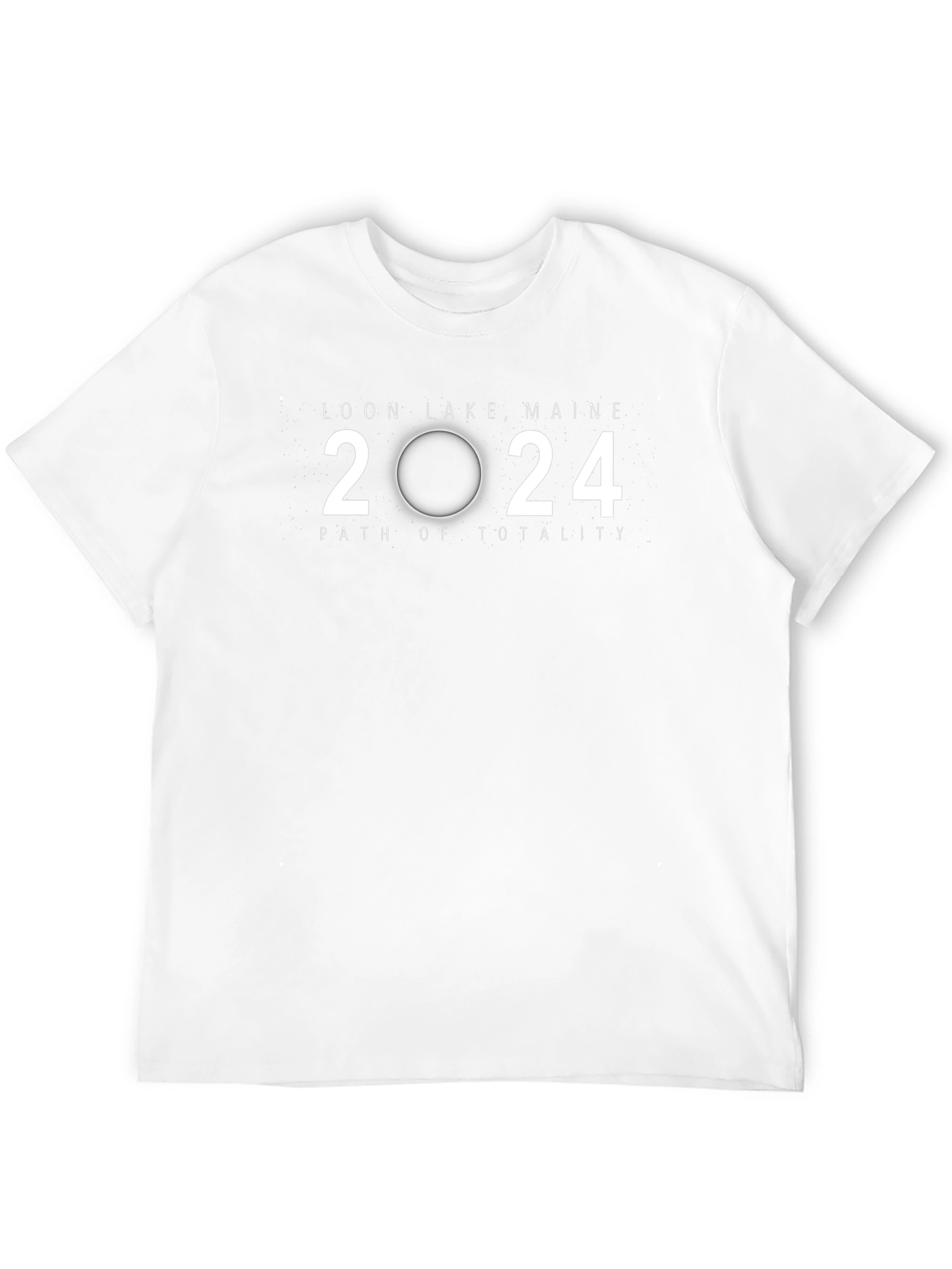 Loon Lake Maine 2024 Eclipse T-Shirt
