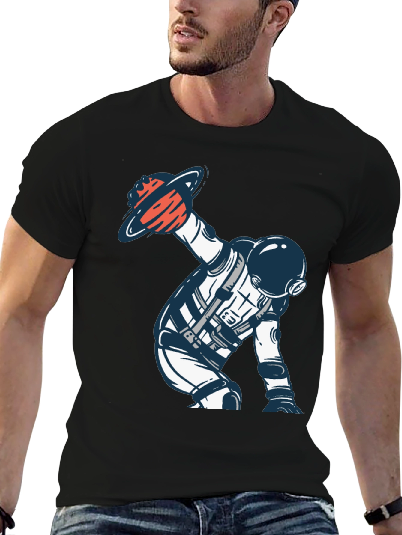 Astronaut Planet T-Shirt