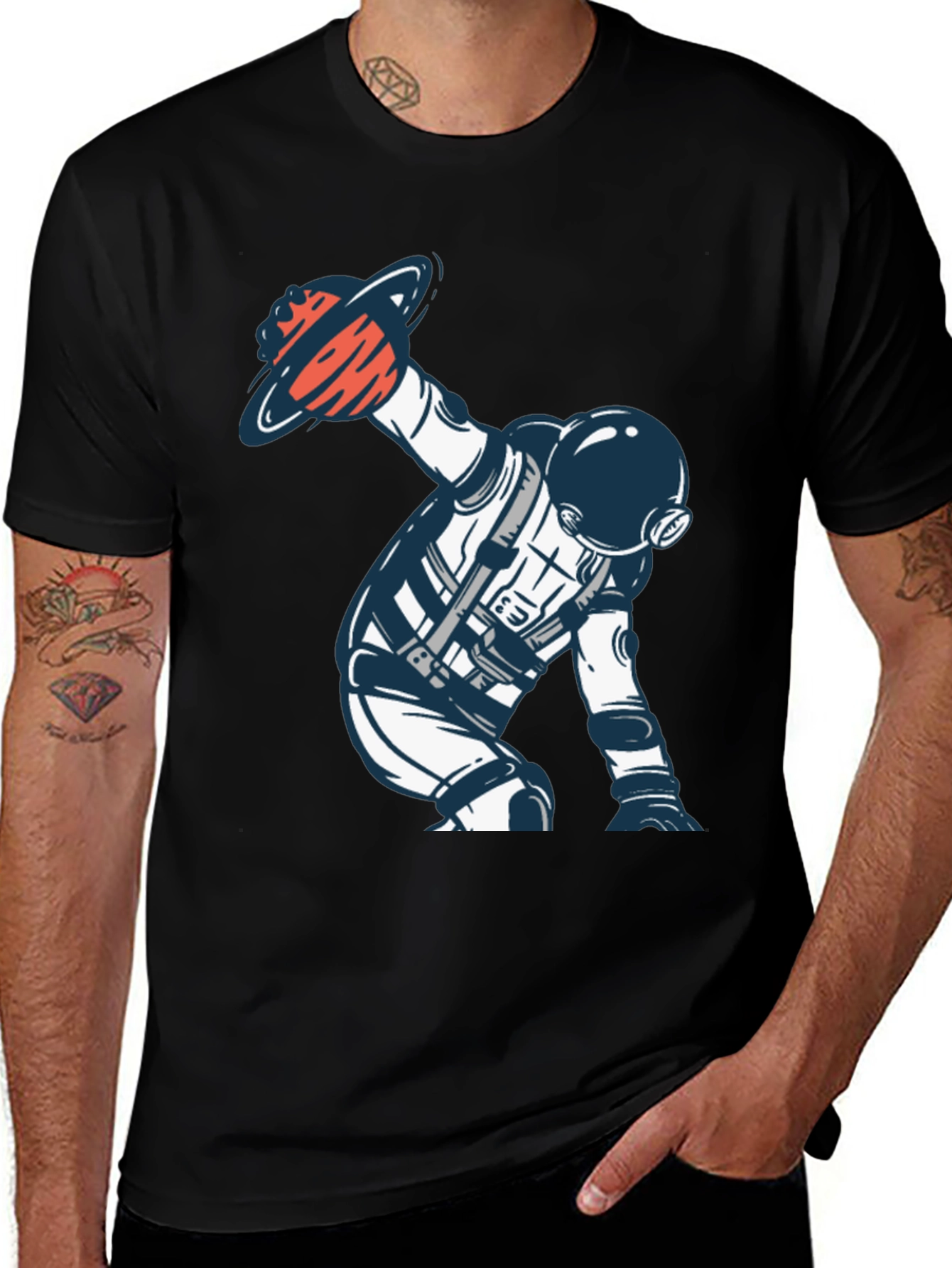 Astronaut Planet T-Shirt