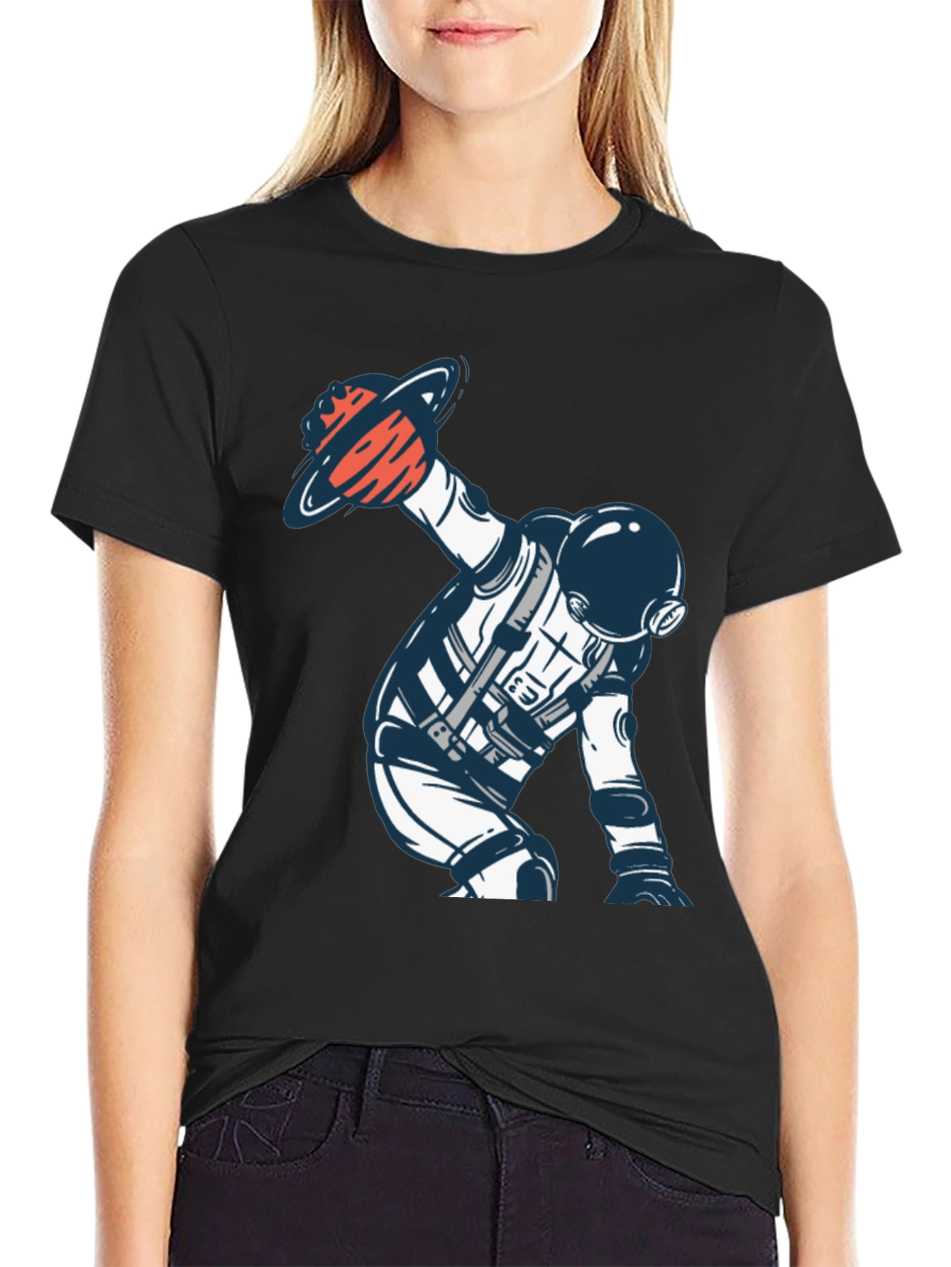 Astronaut Planet T-Shirt