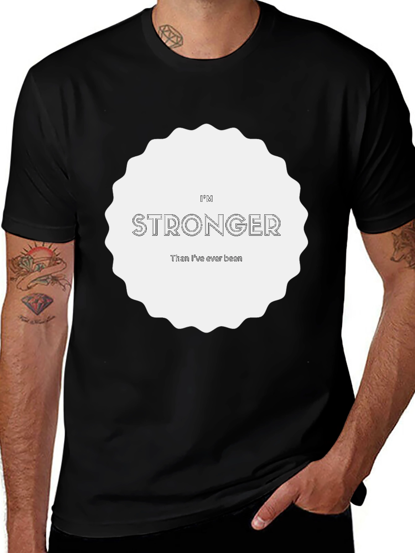 Im Stronger Than Ever Been Graphic Tee