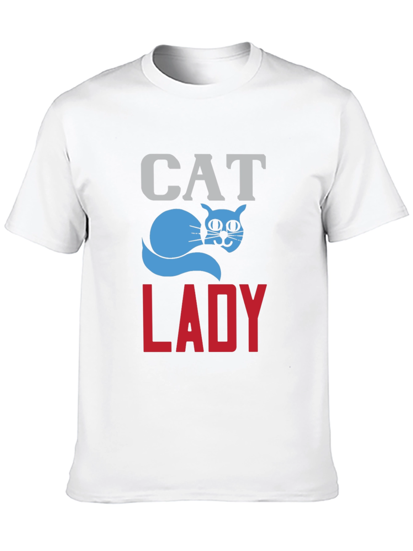 Cat Lady Graphic Tee - Stylish Novelty T-Shirt